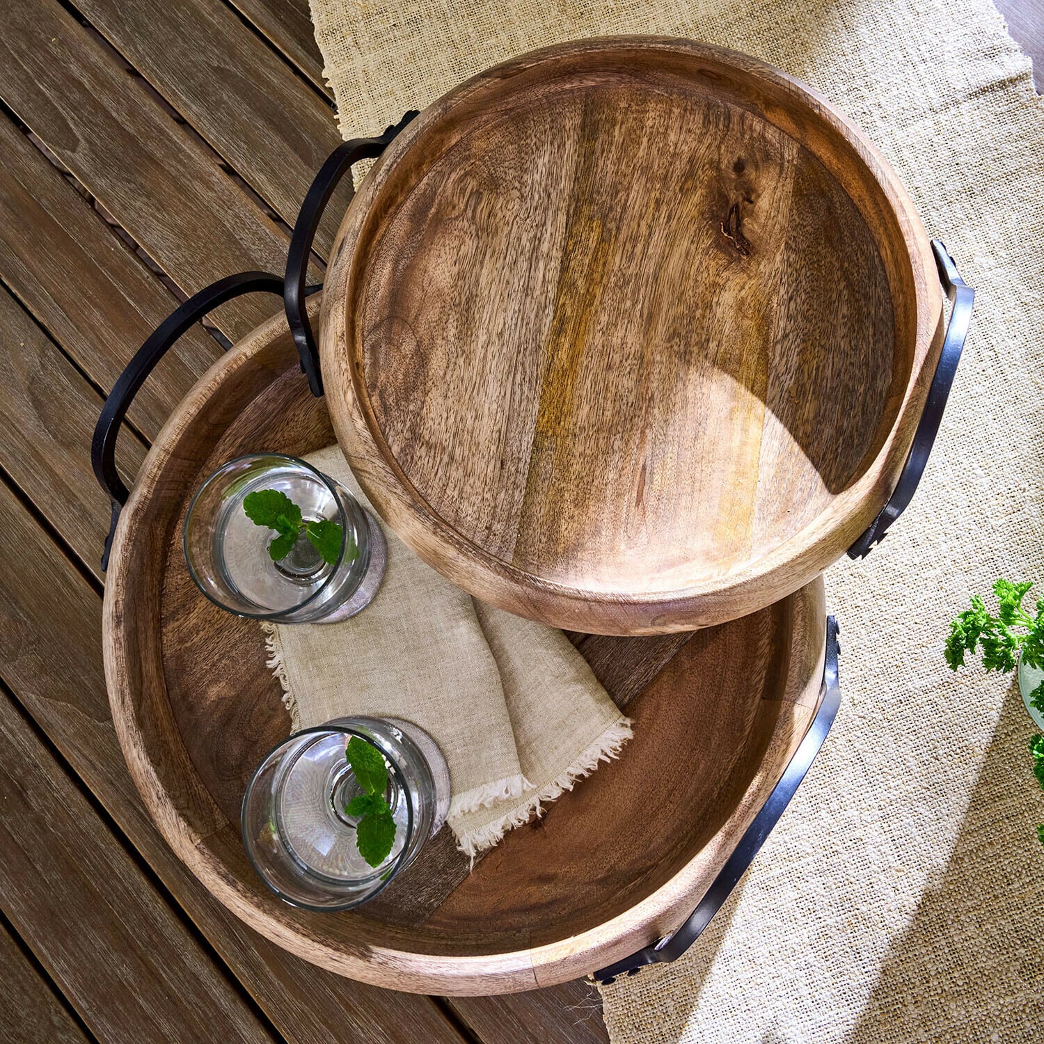 Dienblad set van 2 Arémont