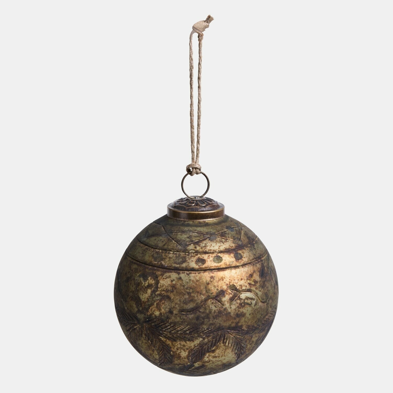 Kerstbal set van 6 Goldenblist