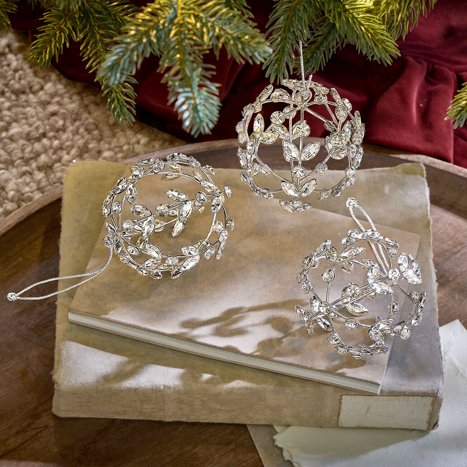Kerstversiering set van 3 Sylvaris