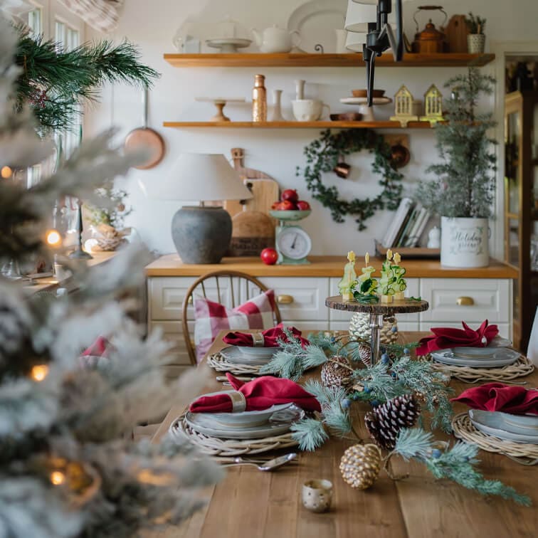 Pas de déco de Noël sans bougies !
