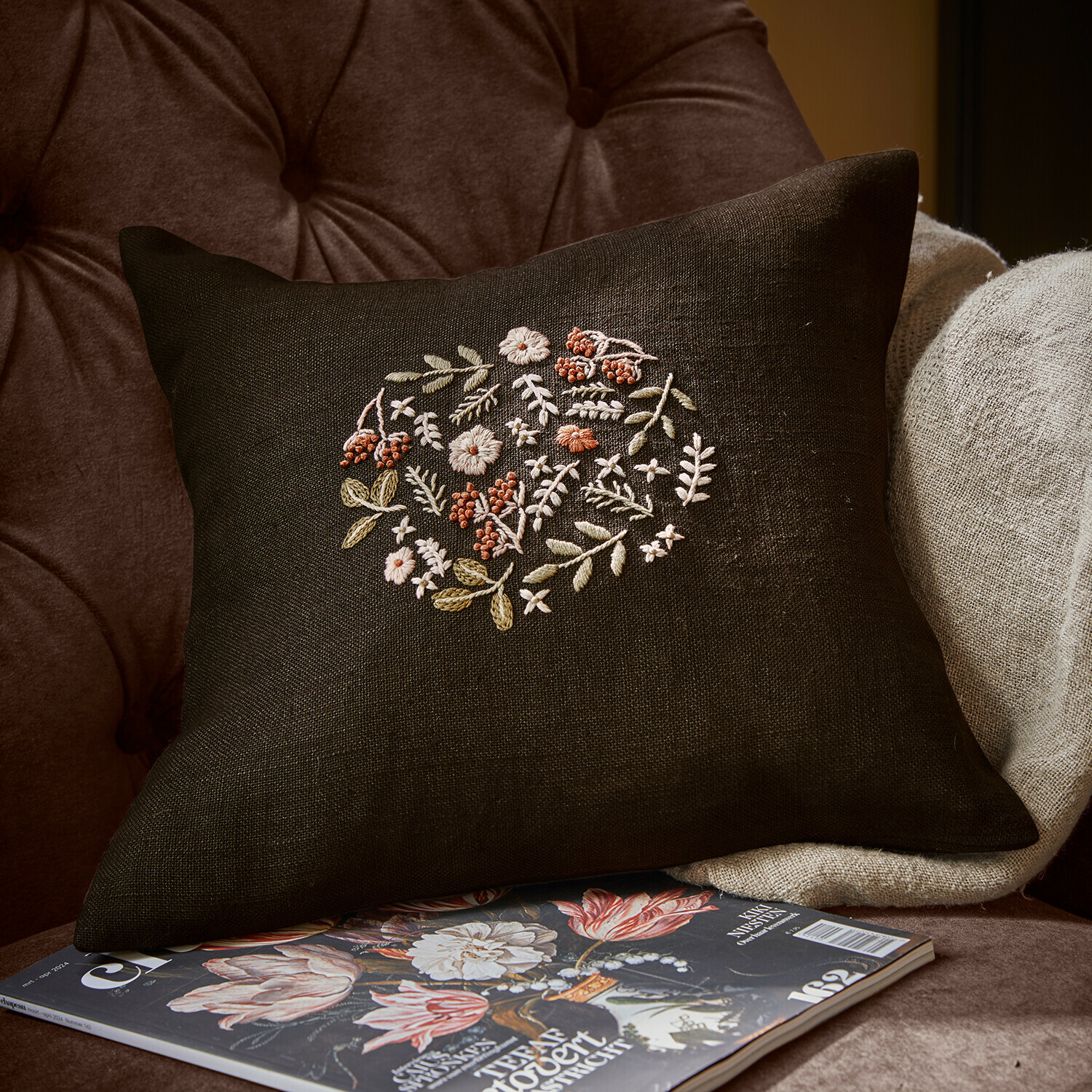 Housse de coussin Mireve