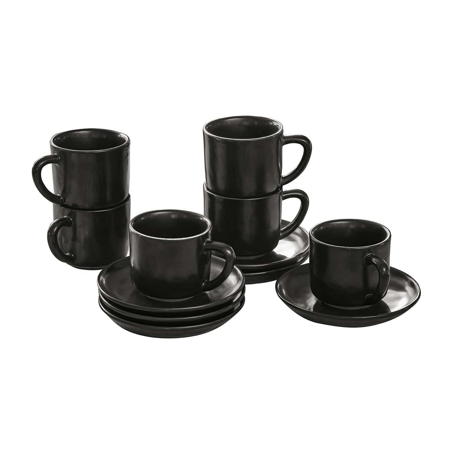Kopje en schoteltje set van 6 Biarré