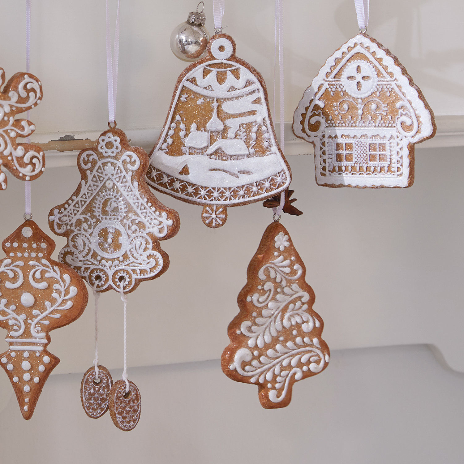 Lot de 6 décorations à suspendre Anyama
