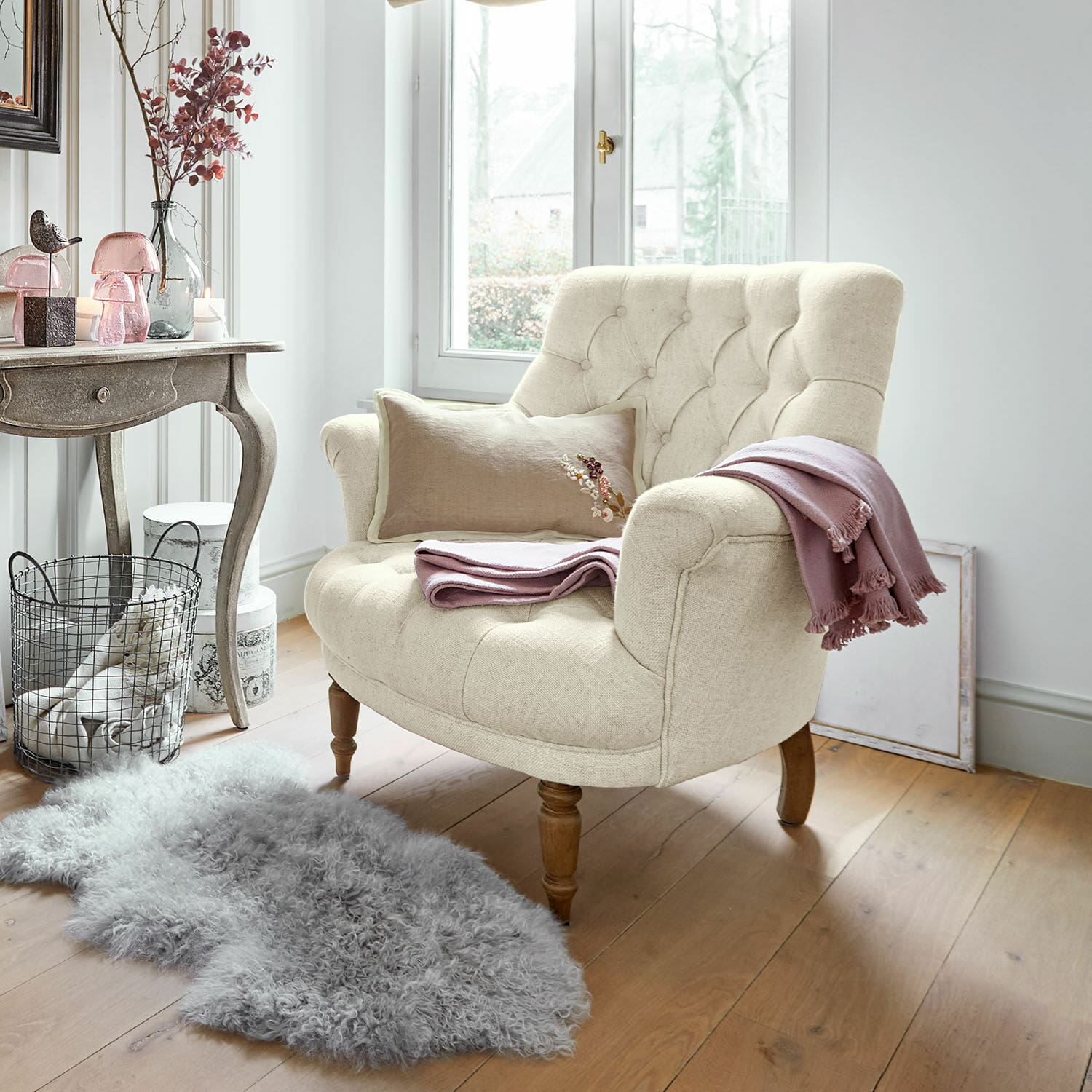 Fauteuil Rive Dorée