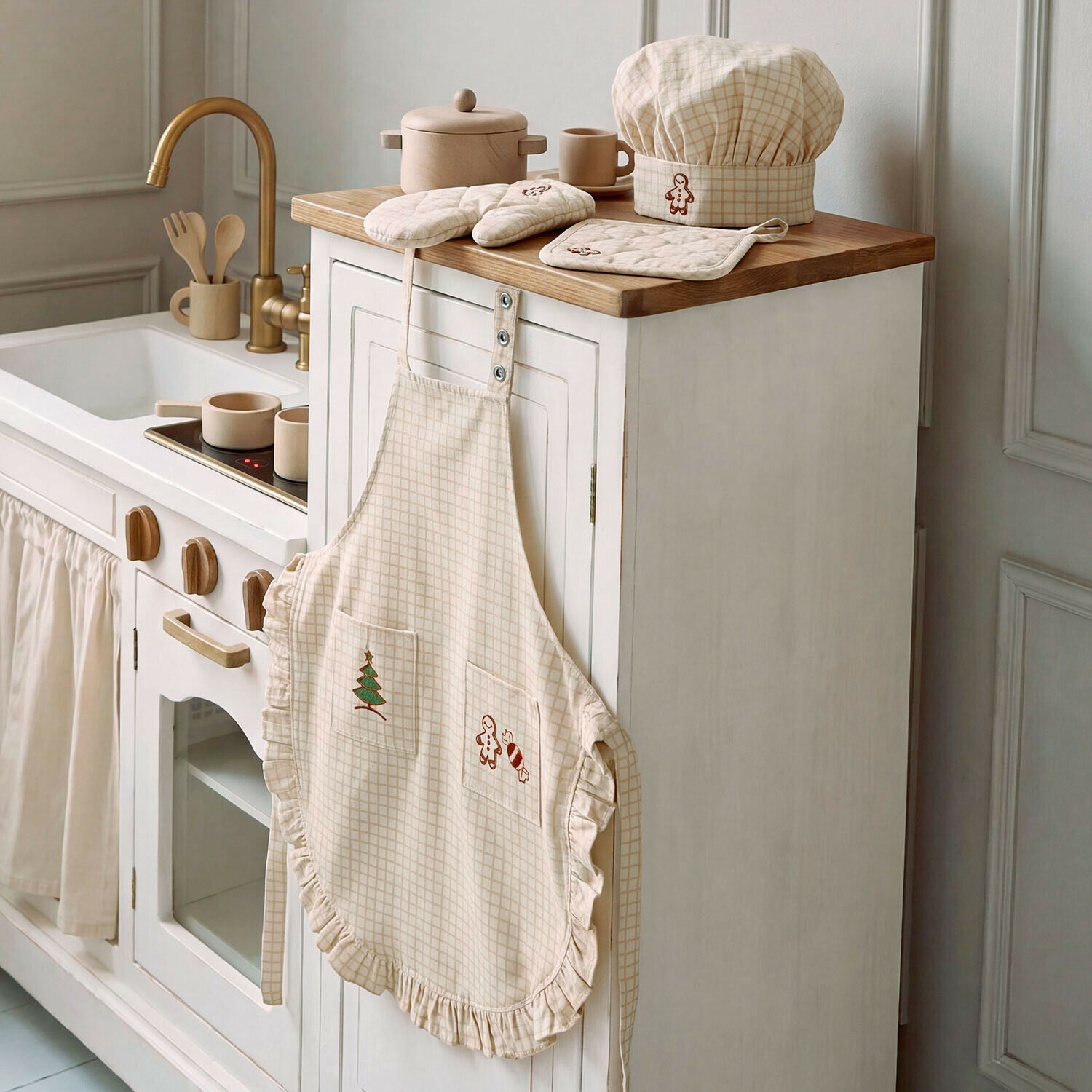 Kinderschort set van 4 Minsi Kinderschort set van 4 Minsi