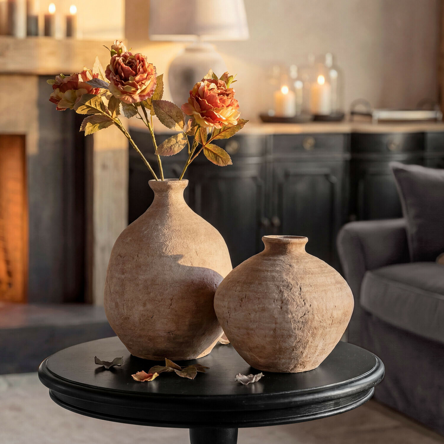 Lot de 2 vases décoratifs Kelvador