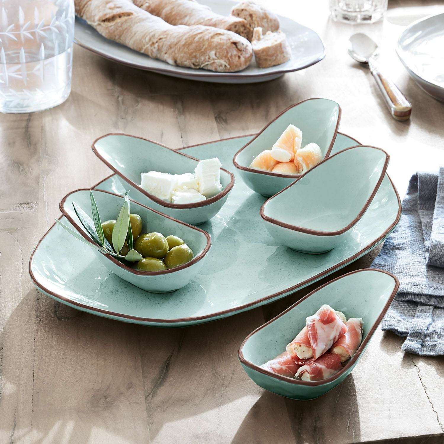 Lot de coupelles, 6 pièces Biarré