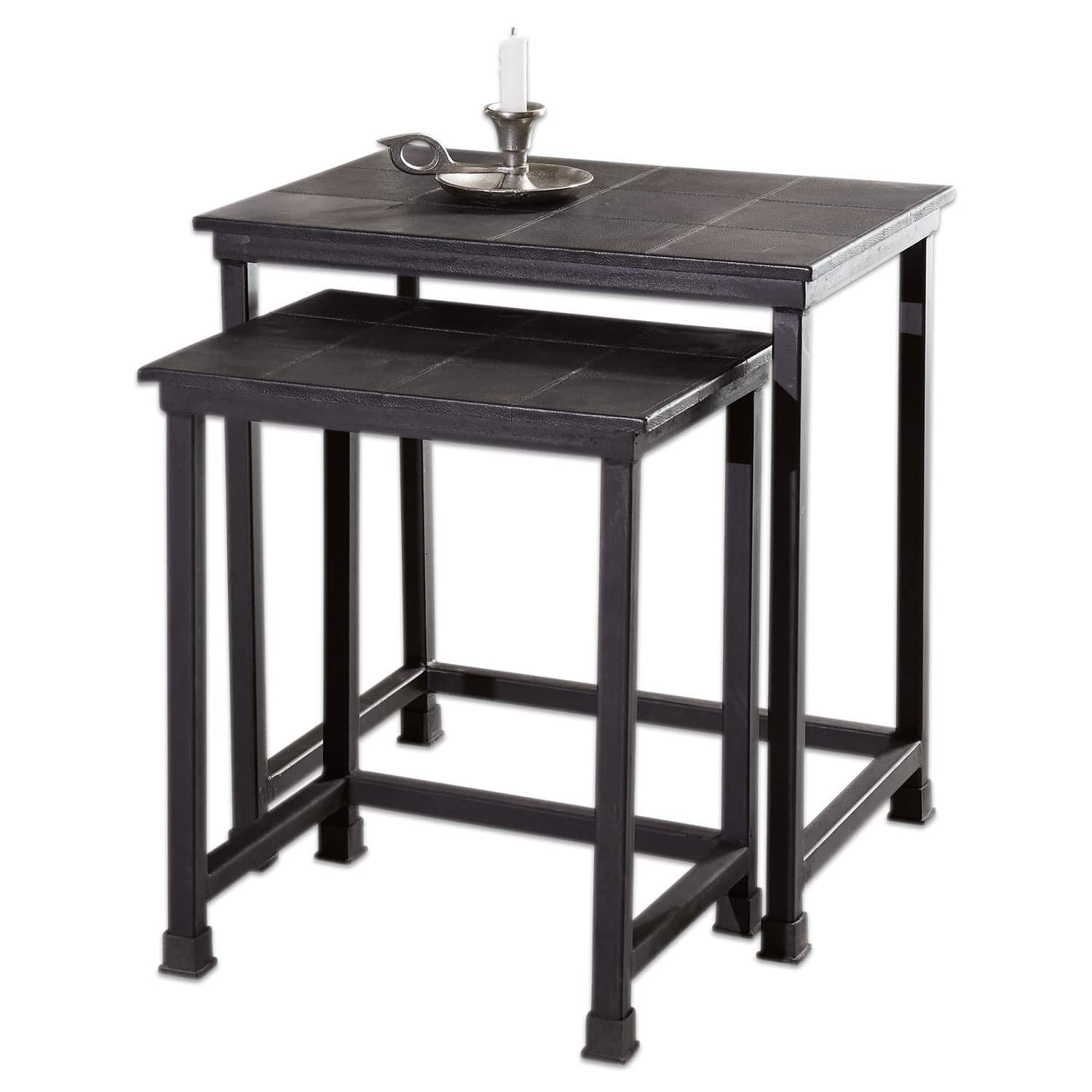 Lot de 2 tables d'appoint Blackville