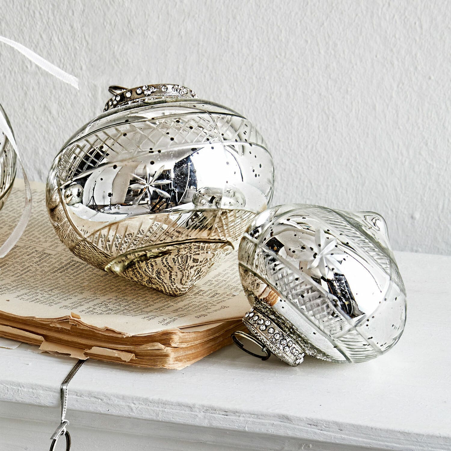 Lot de 6 décorations de Noël Sully