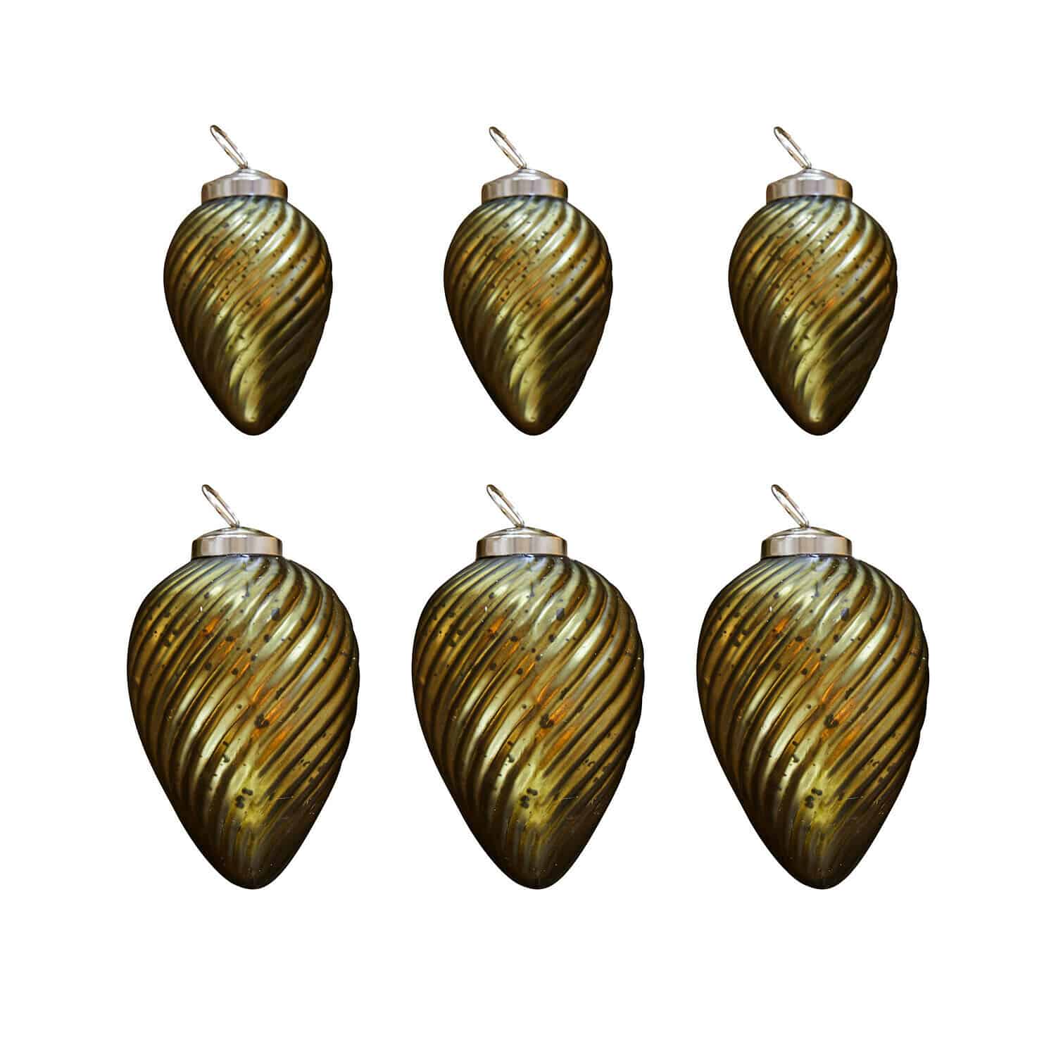 Kerstversiering set van 6 Salema