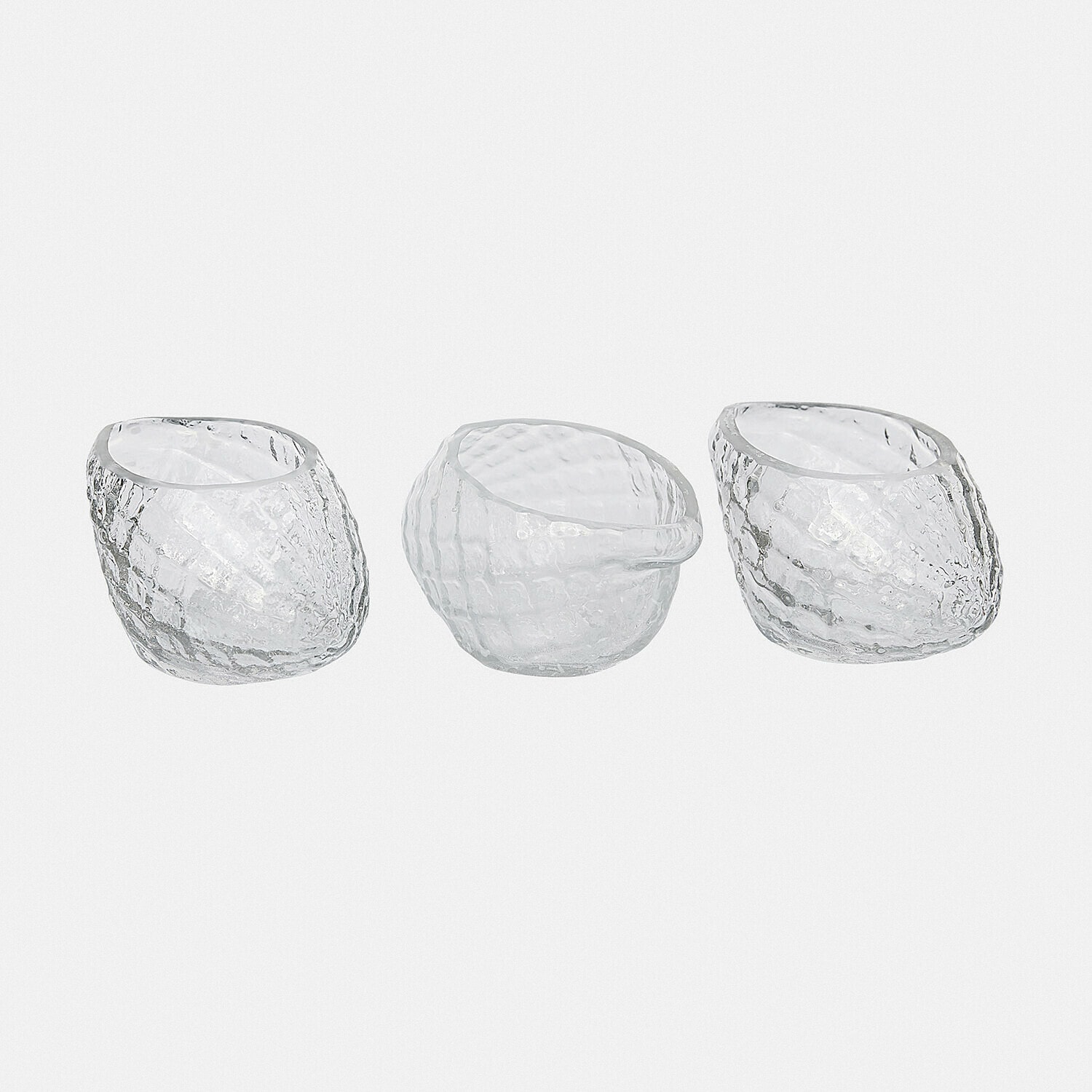Lot de 3 bougeoirs Wynska