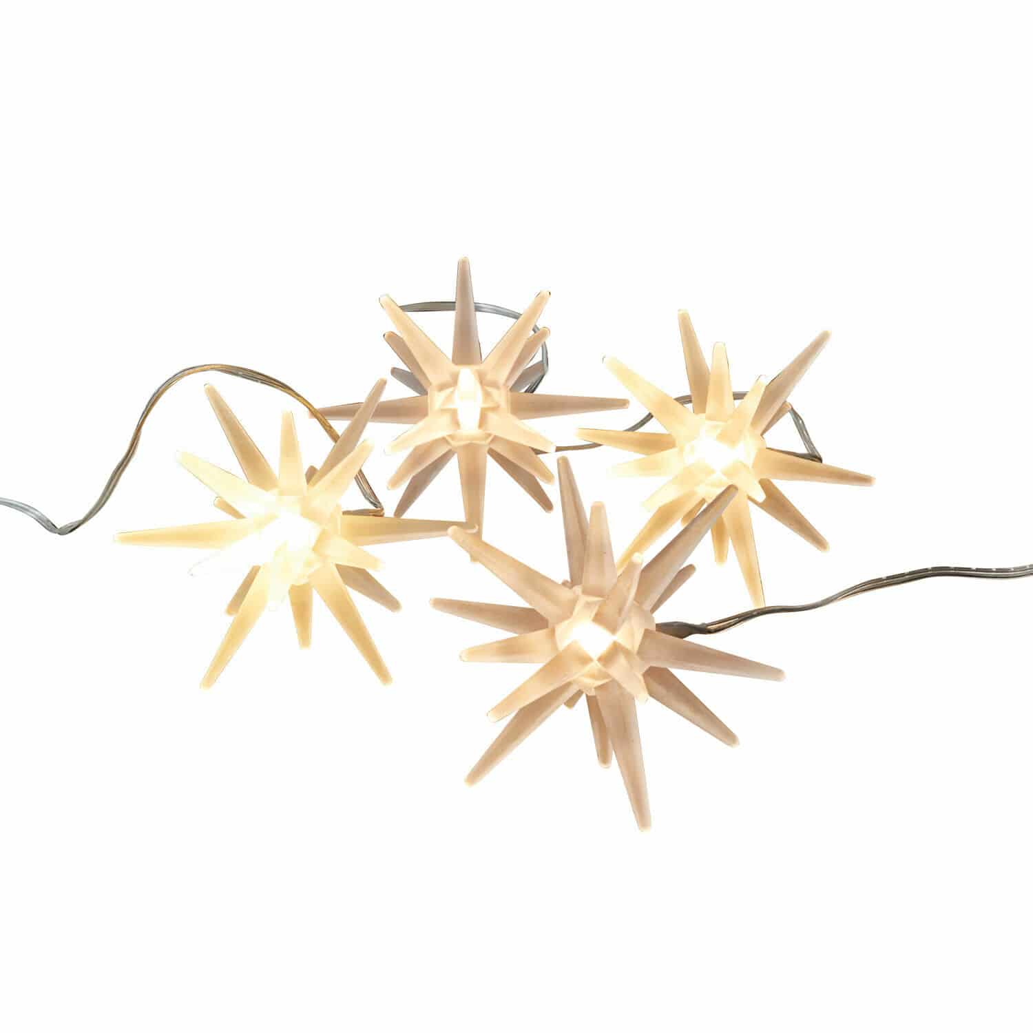 Lot de 4 étoiles LED Ciseau