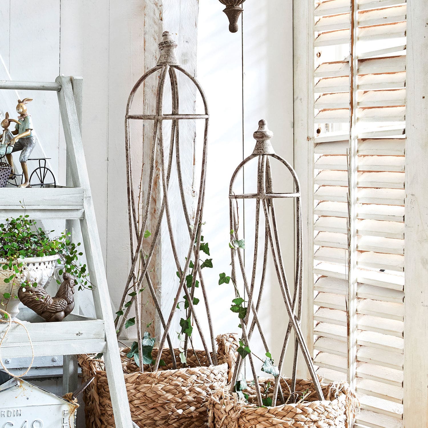 Lot de 2 treillages Zélie