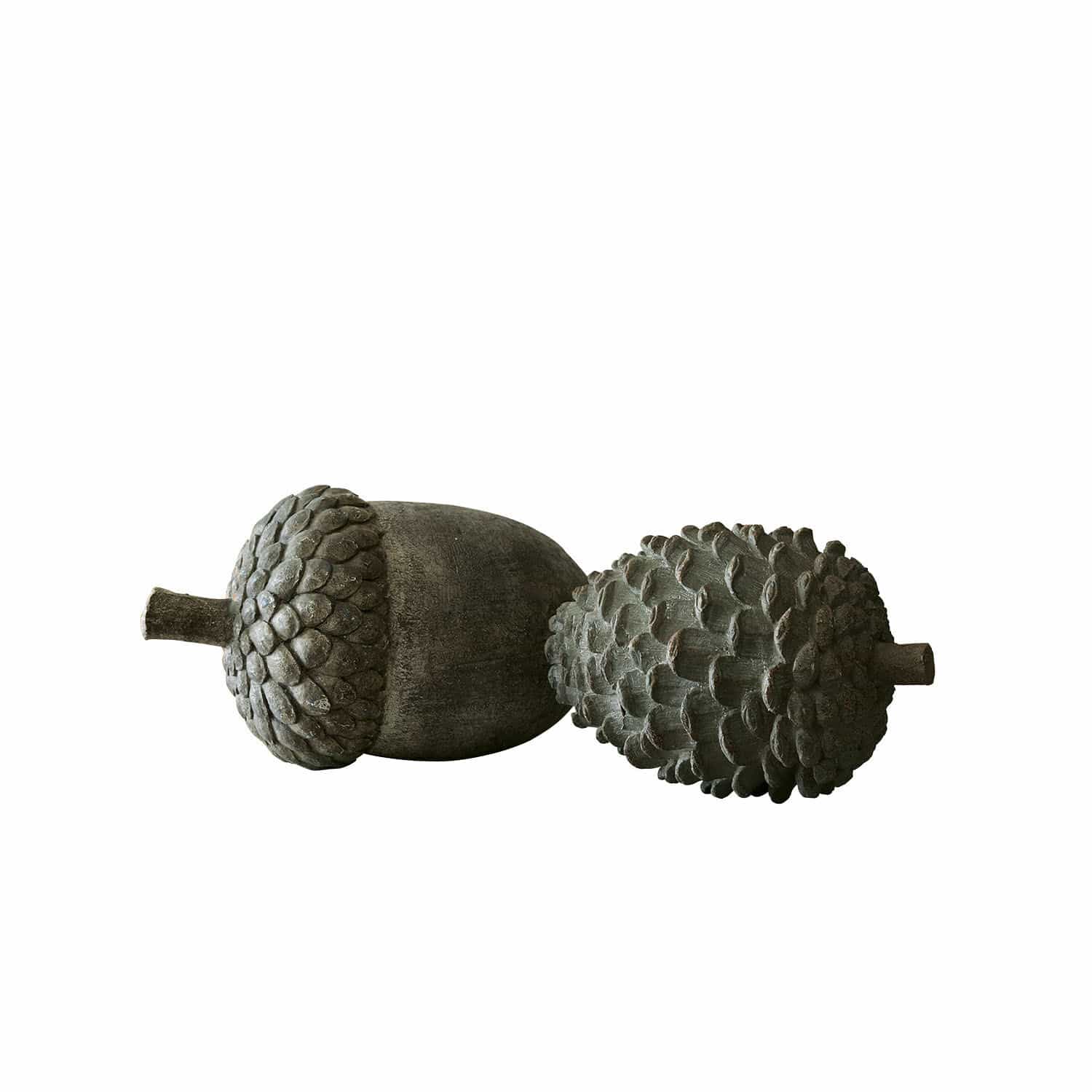 Decoratievruchten set van 2 Hazelle
