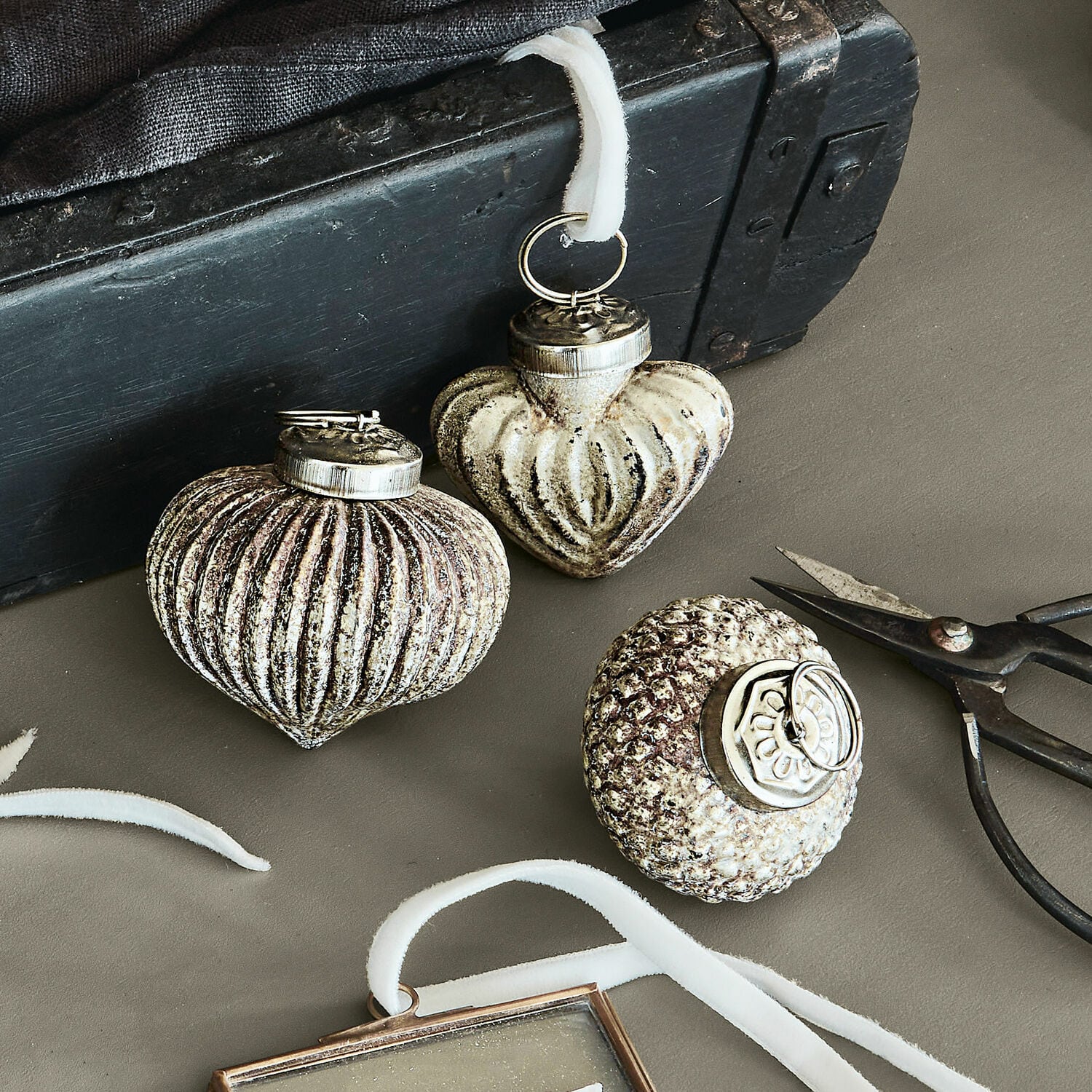 Kerstversiering set van 6 Ménoire