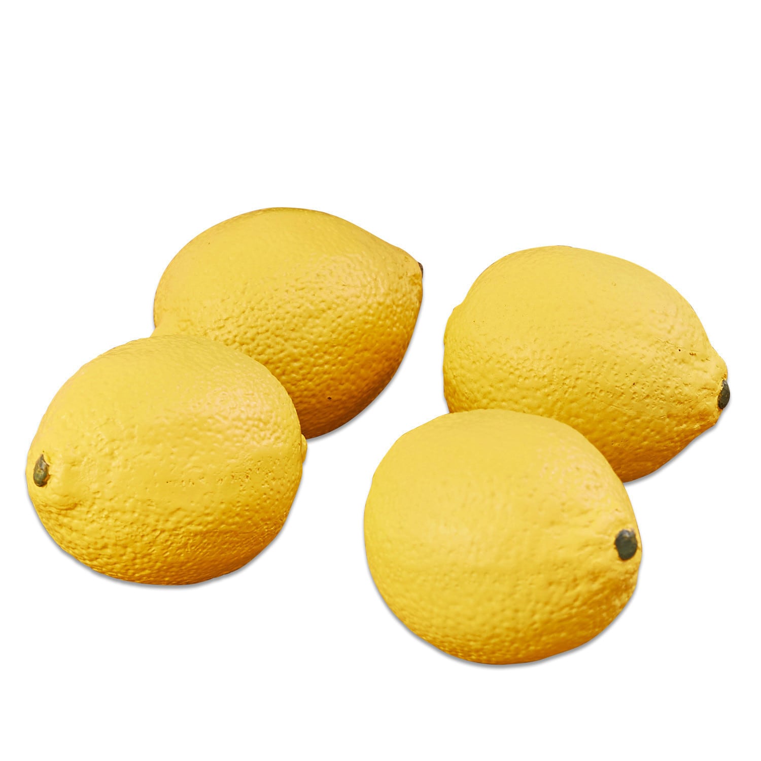 Lot de 4 citrons décoratifs Cindy