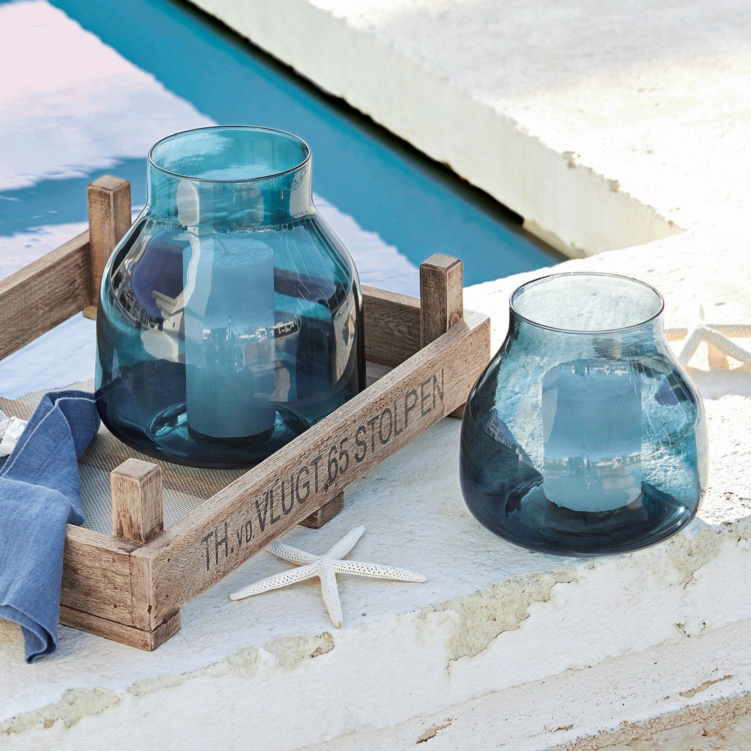 Lot de 2 vases Allegra