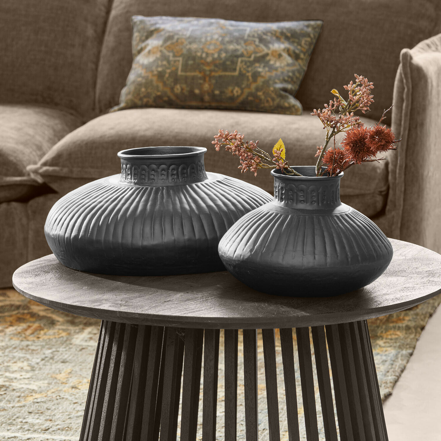 Lot de 2 vases Myrkja