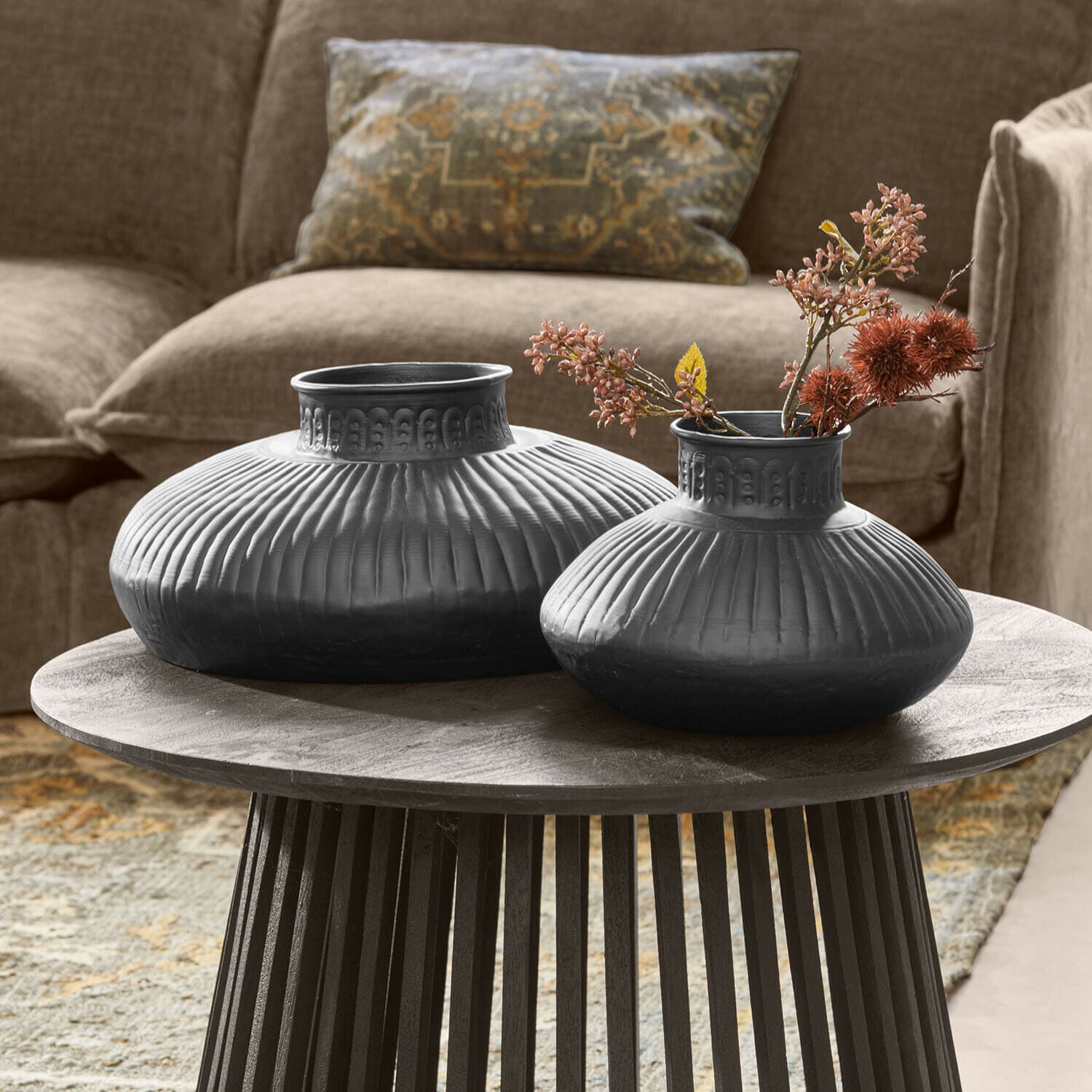 Lot de 2 vases Myrkja