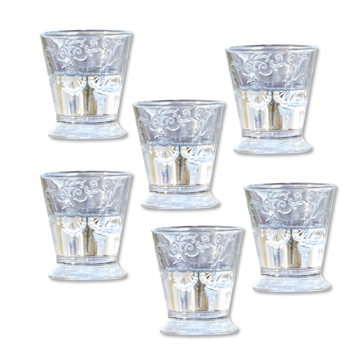 Glas, set van 6 Meyvelle