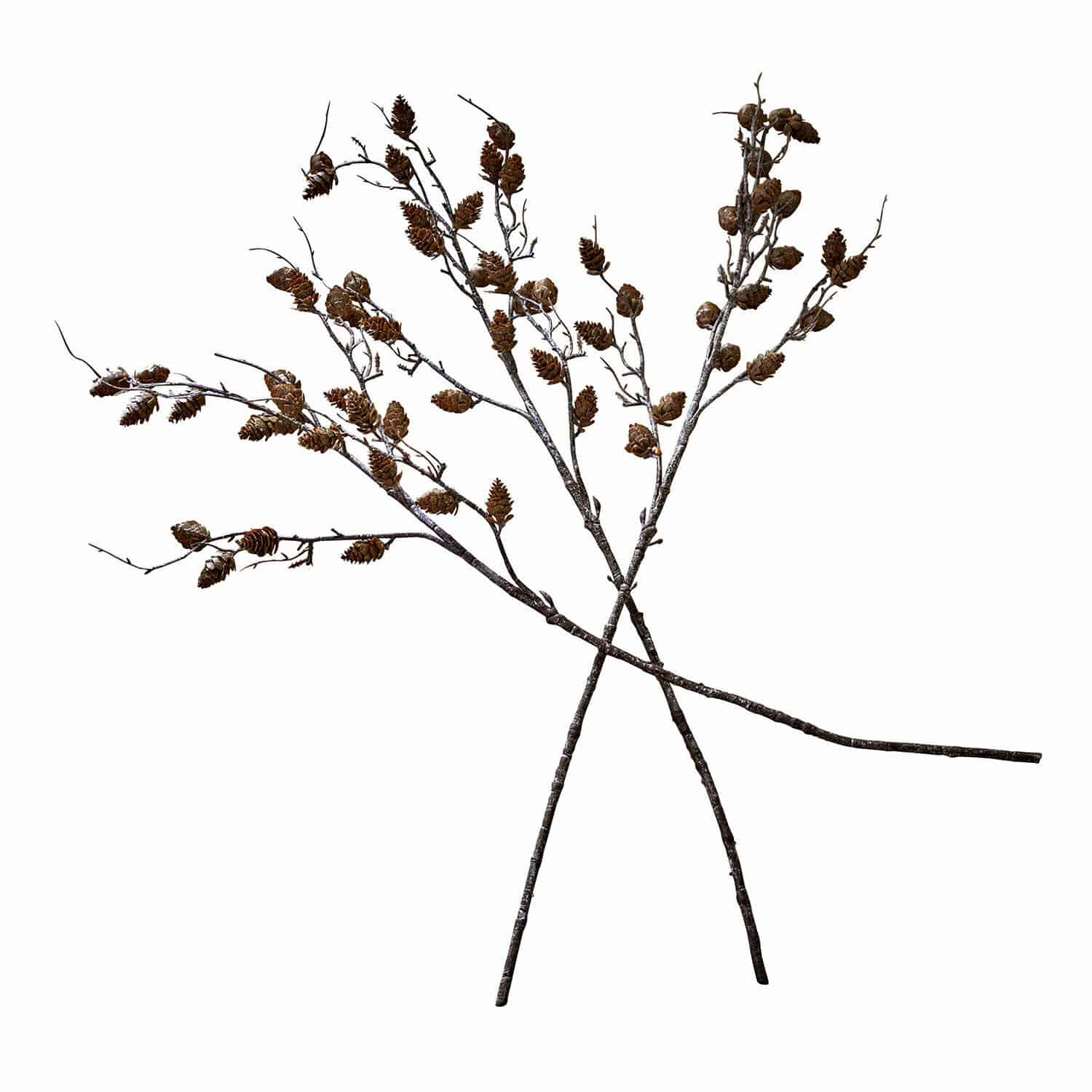 Lot de 3 branches décoratives Eisvyn