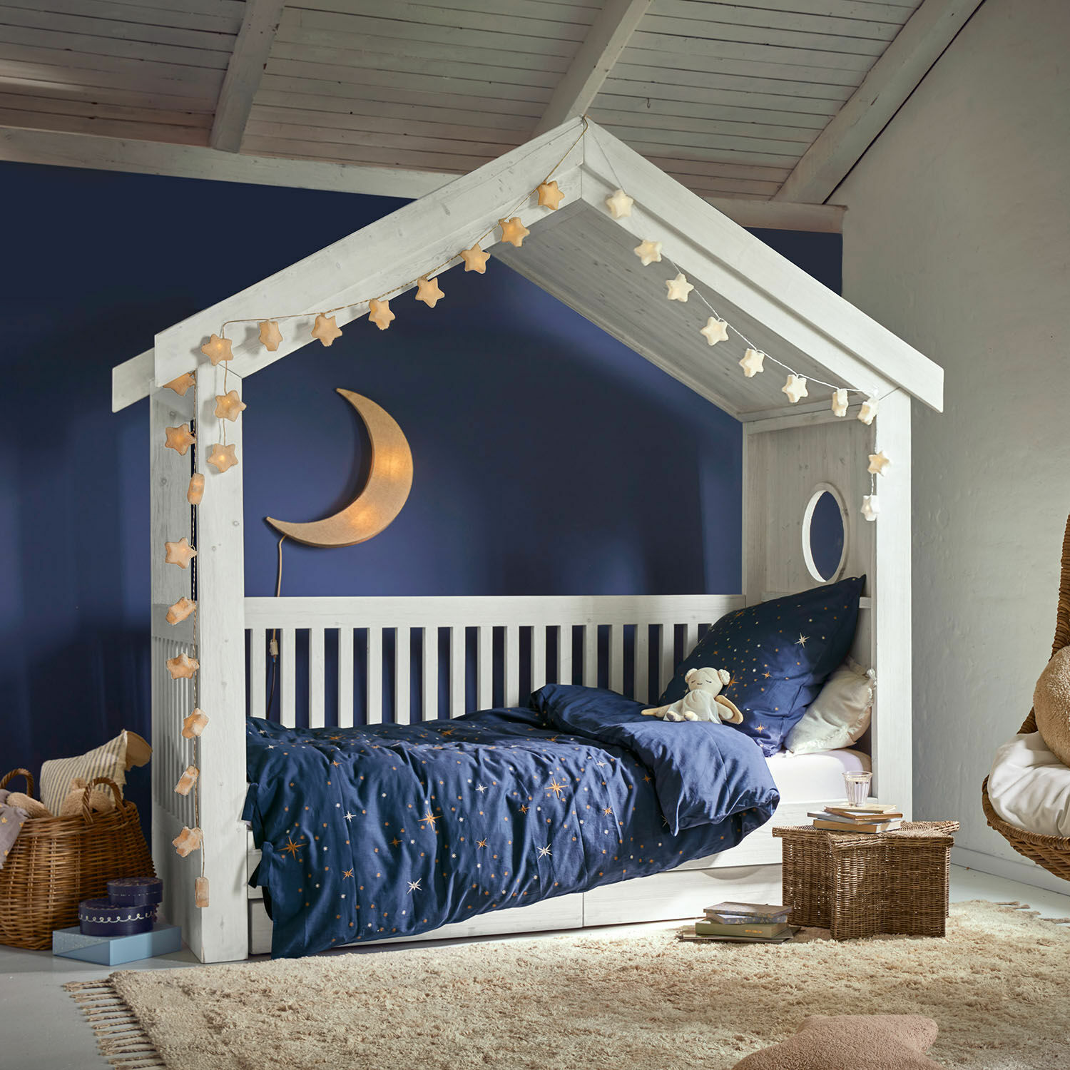 Lit de maison Birchwell