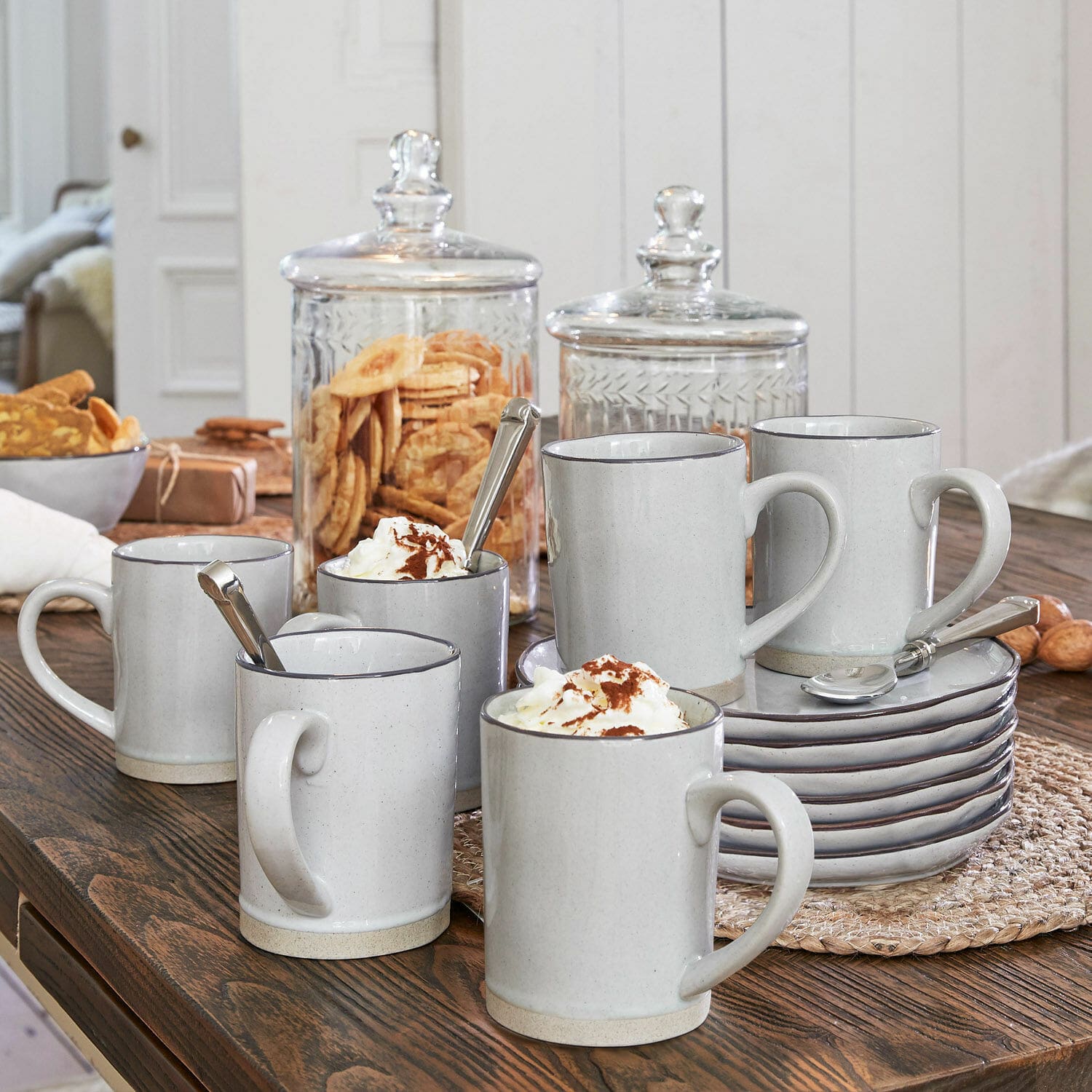 Lot de 6 tasses Biarré