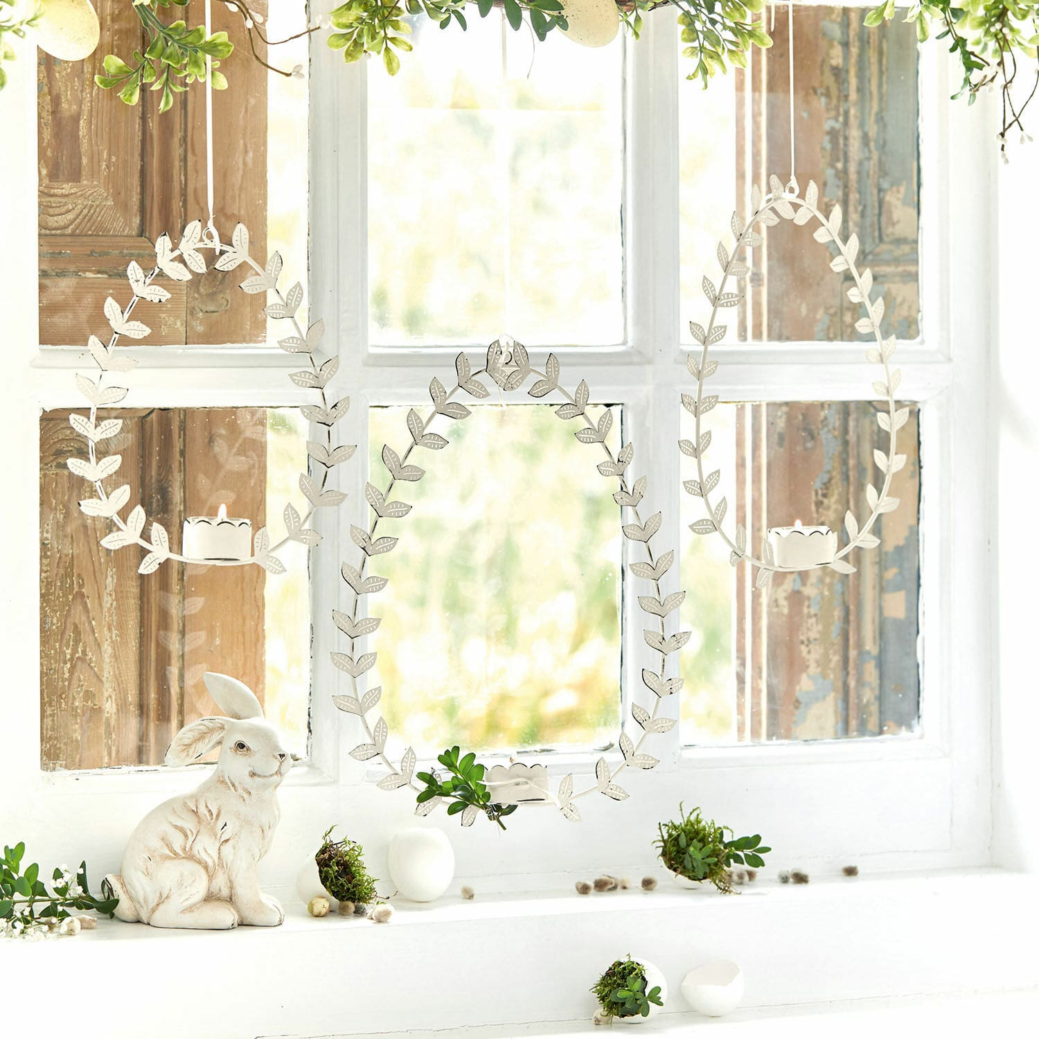 Lot de 3 photophores à suspendre Guelph