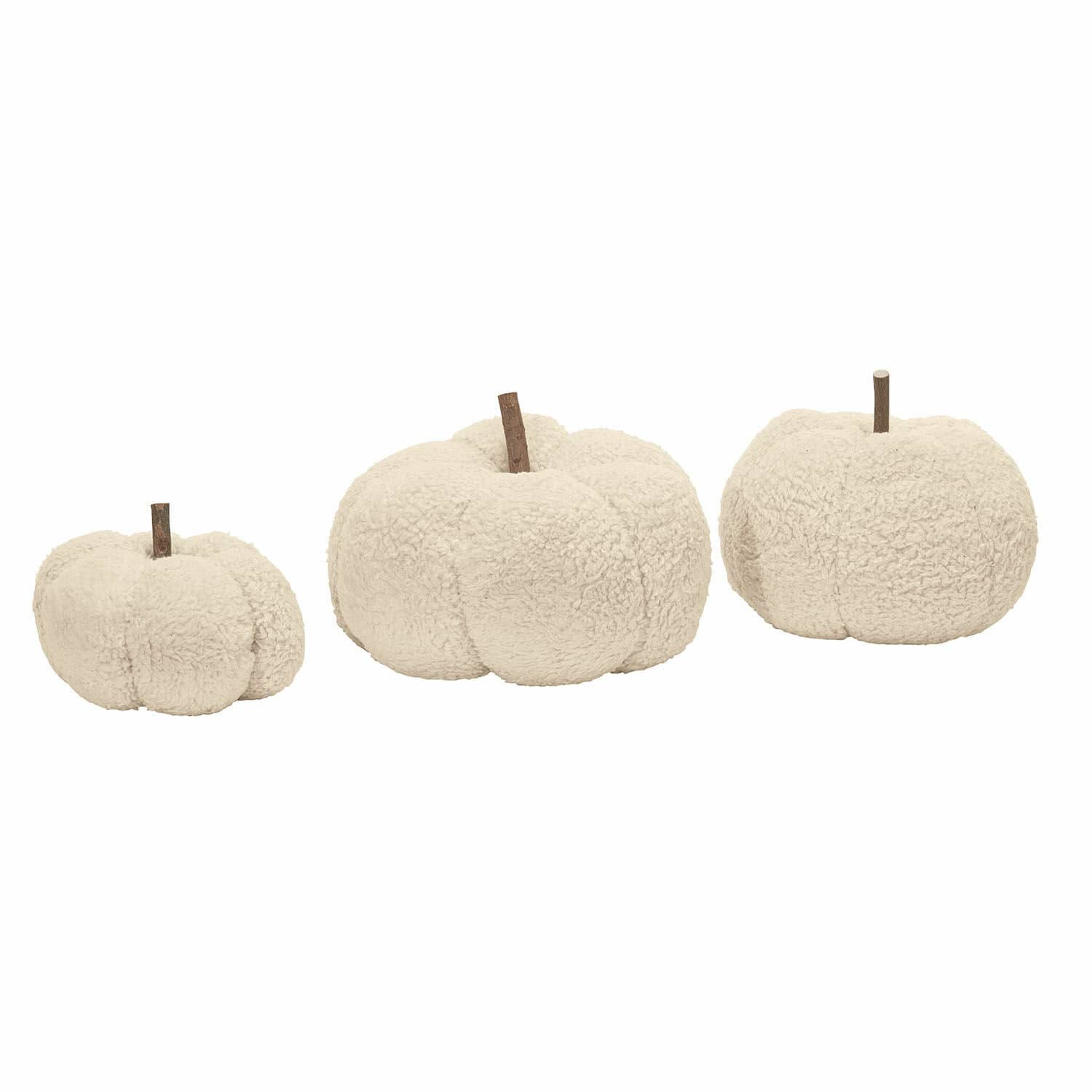 Lot de 3 citrouilles Benjamin