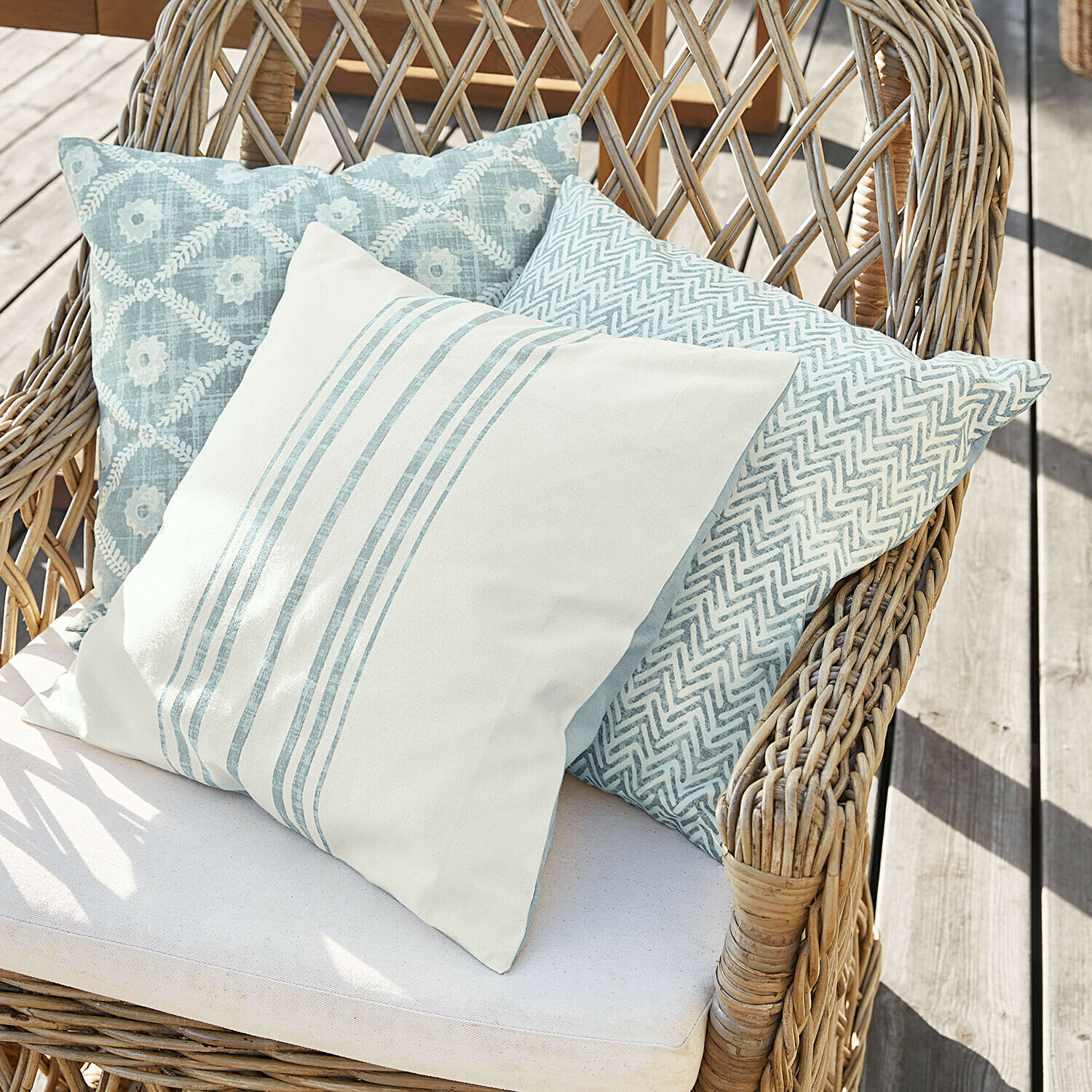 Lot de 3 housses de coussins Sigruna