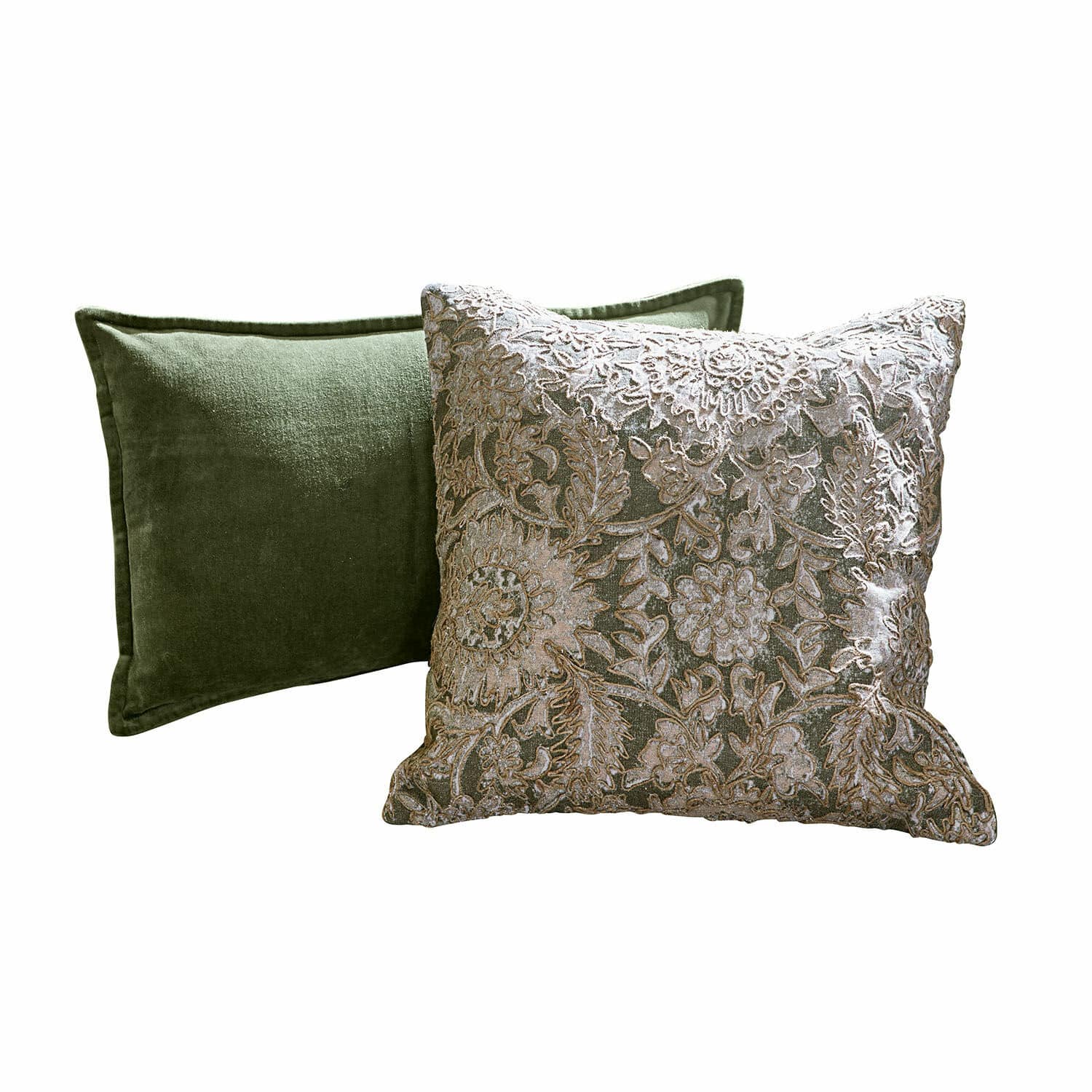 Lot de 2 housses de coussins Plainemont
