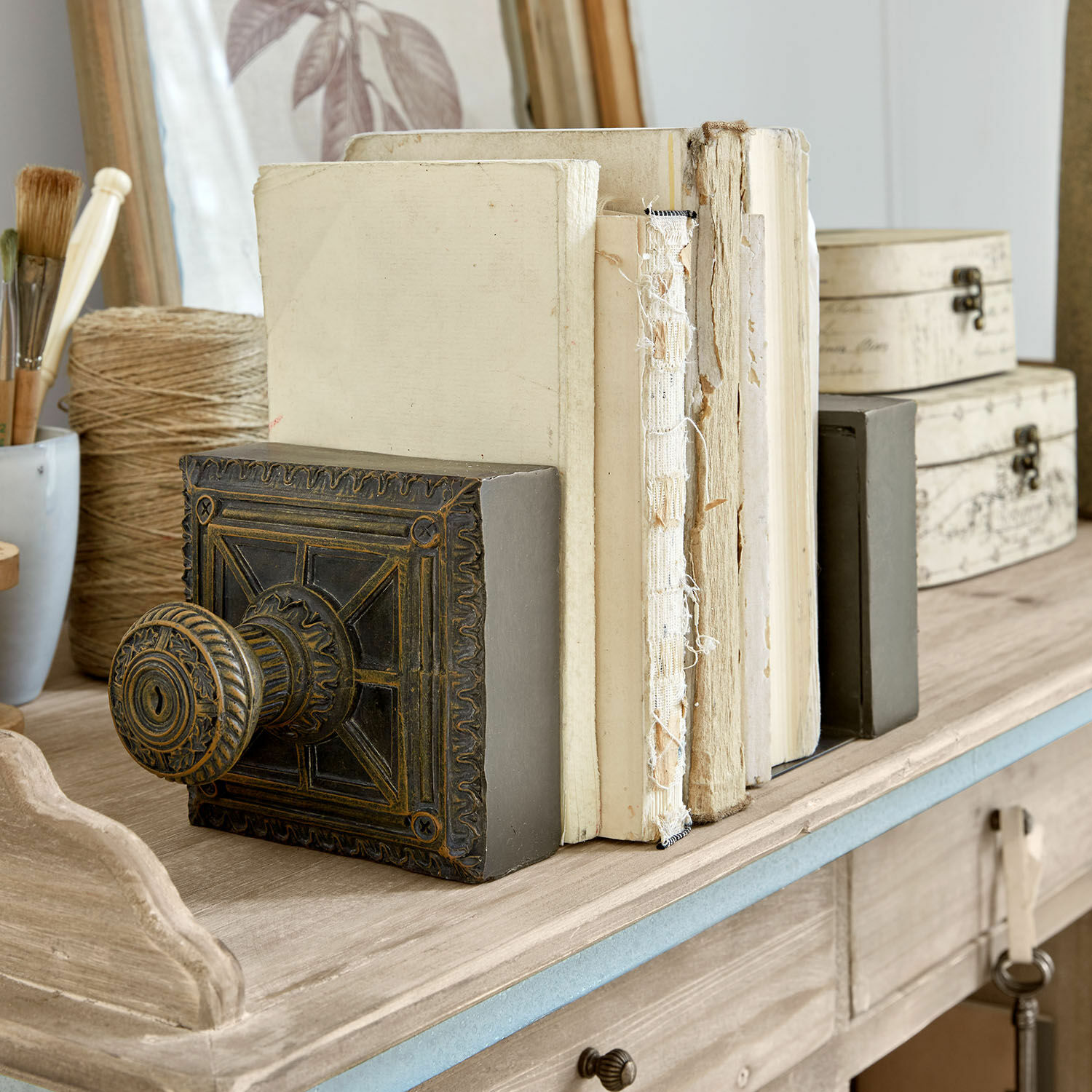 Lot de 2 serre-livres Zandrelle