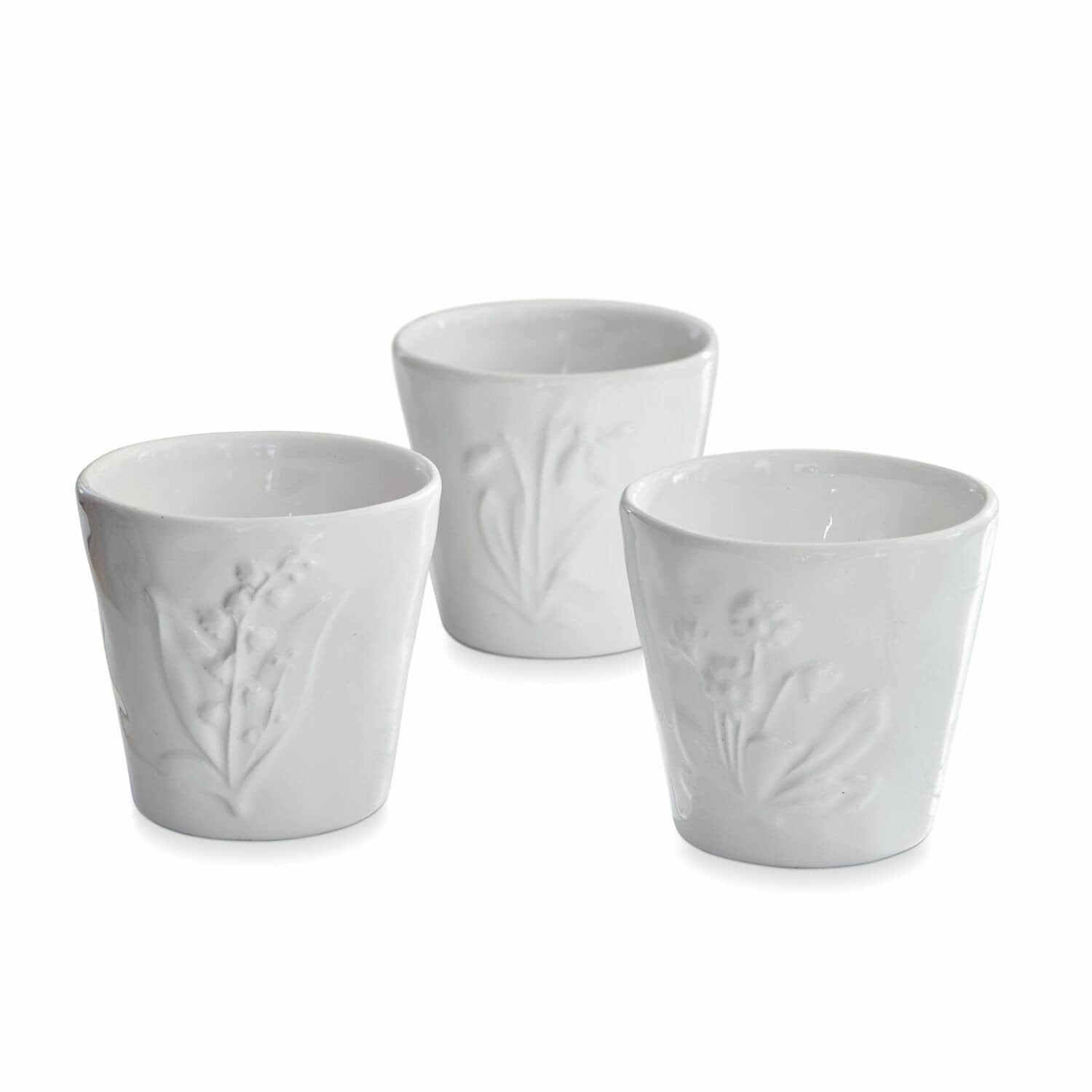 Lot de 3 cache-pots Spring