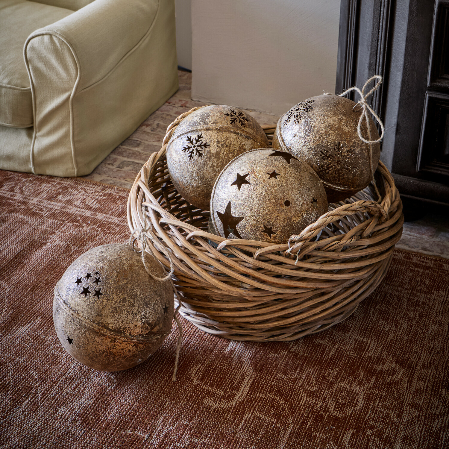 Decoratieve bol set van 4 Elyzara