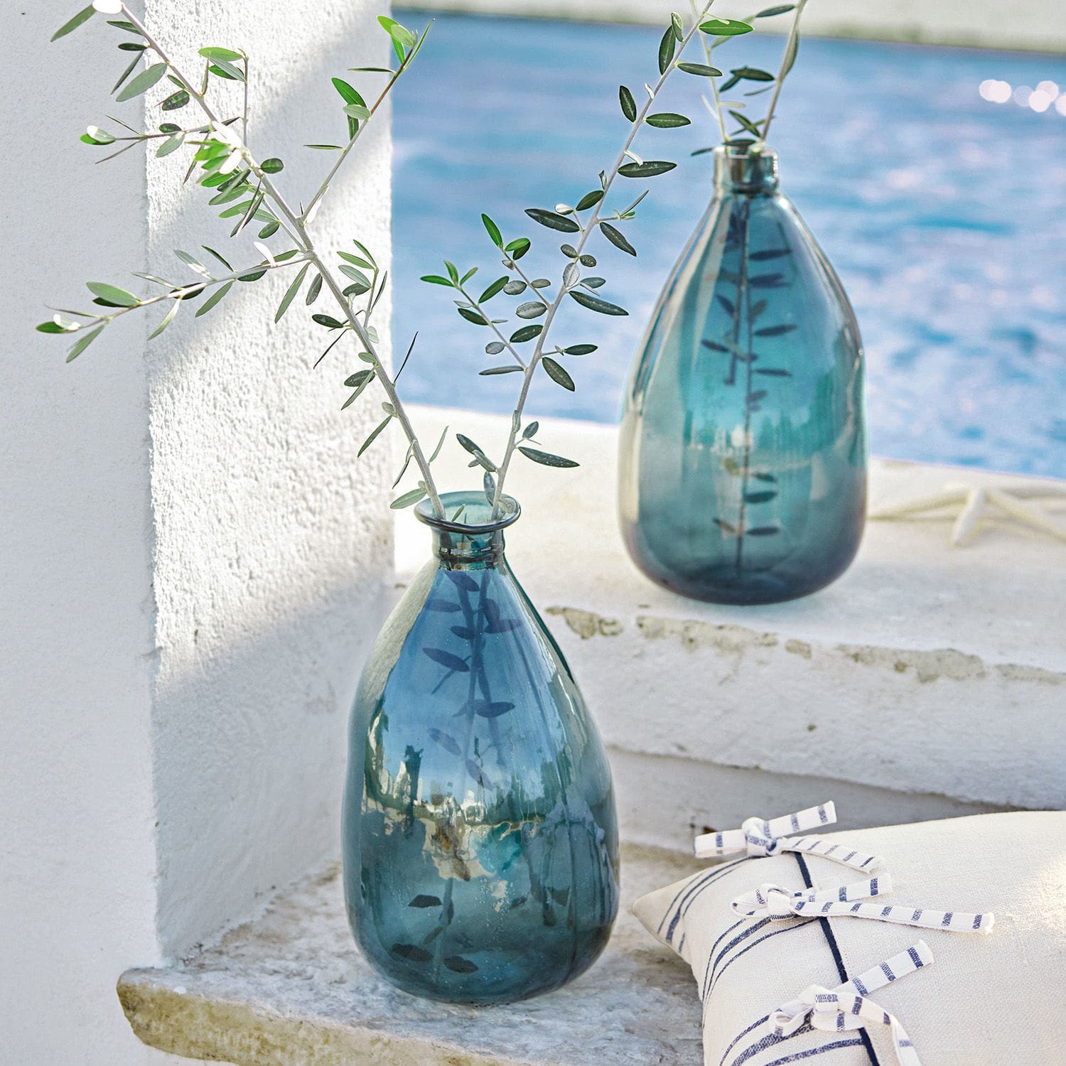 Lot de 2 vases Andrina