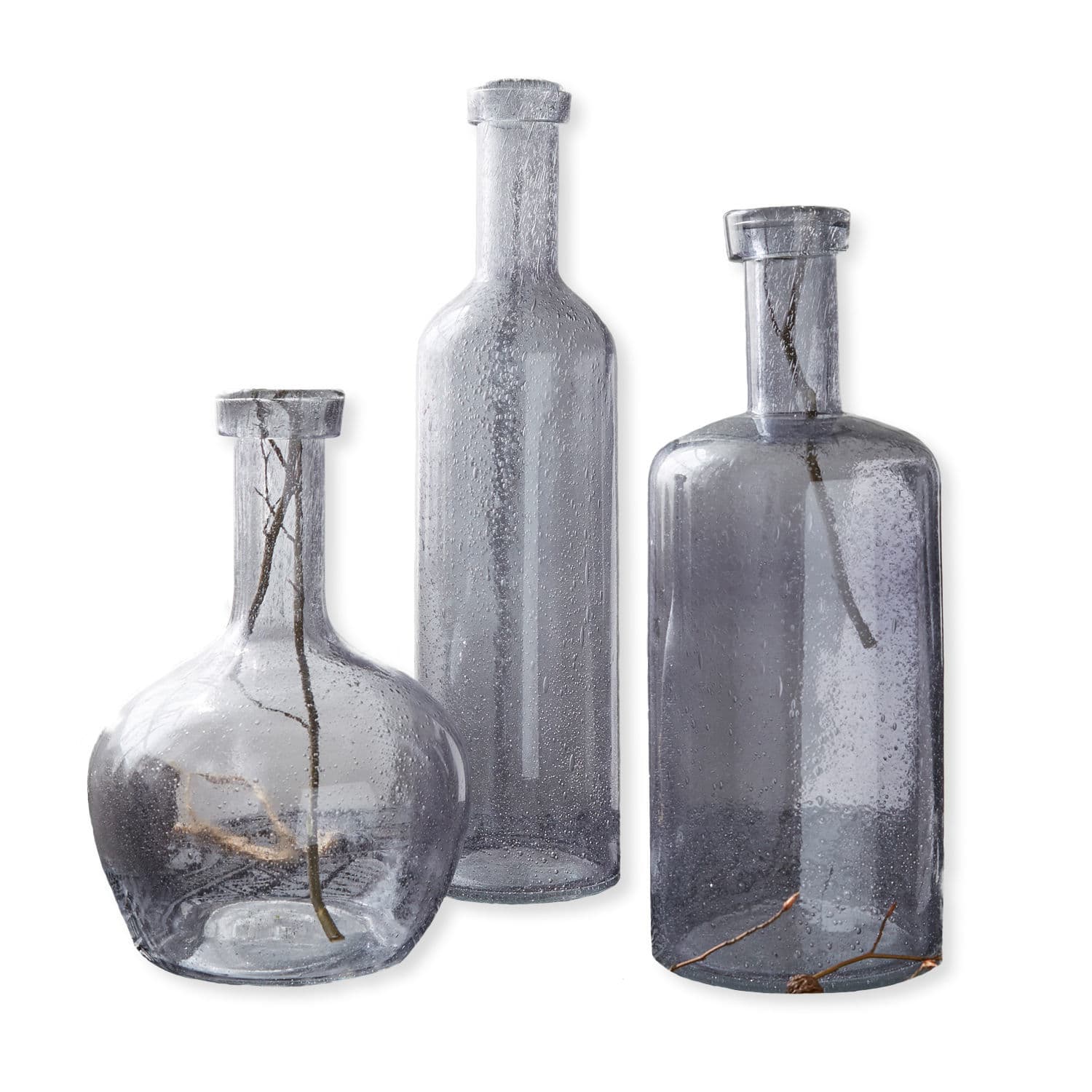 Lot de 3 vases Channah