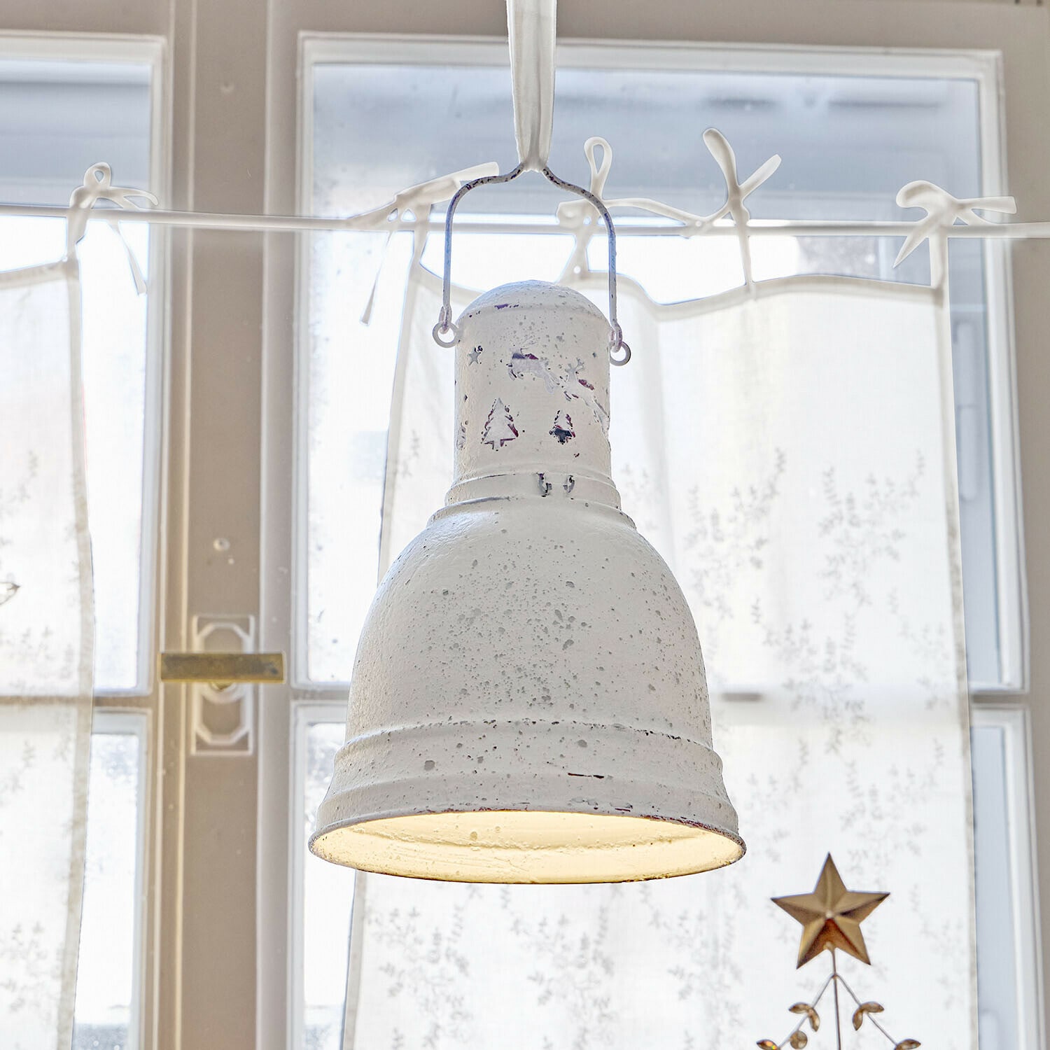 Lanterne LED rechargeable à suspendre Morralyn