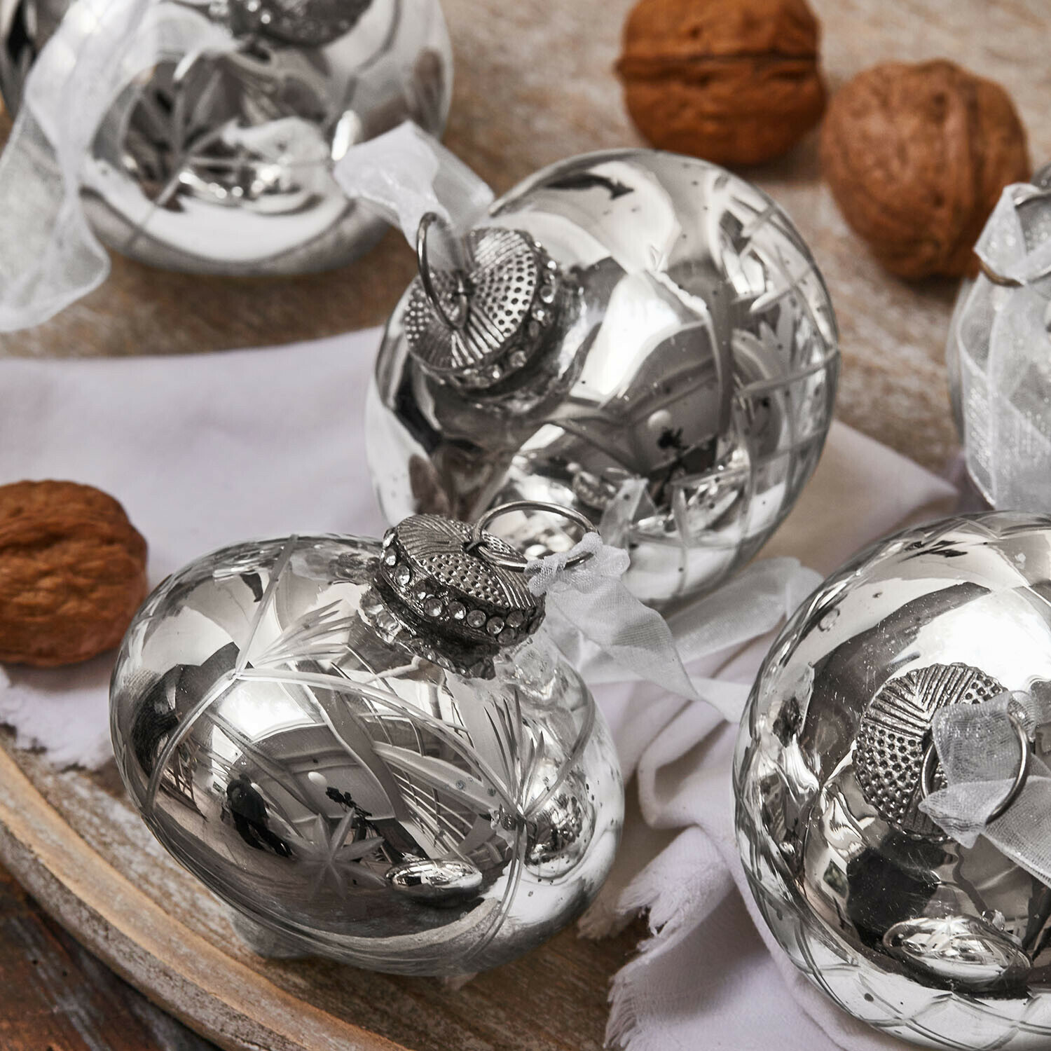 Kerstversiering set van 6 Cheshire