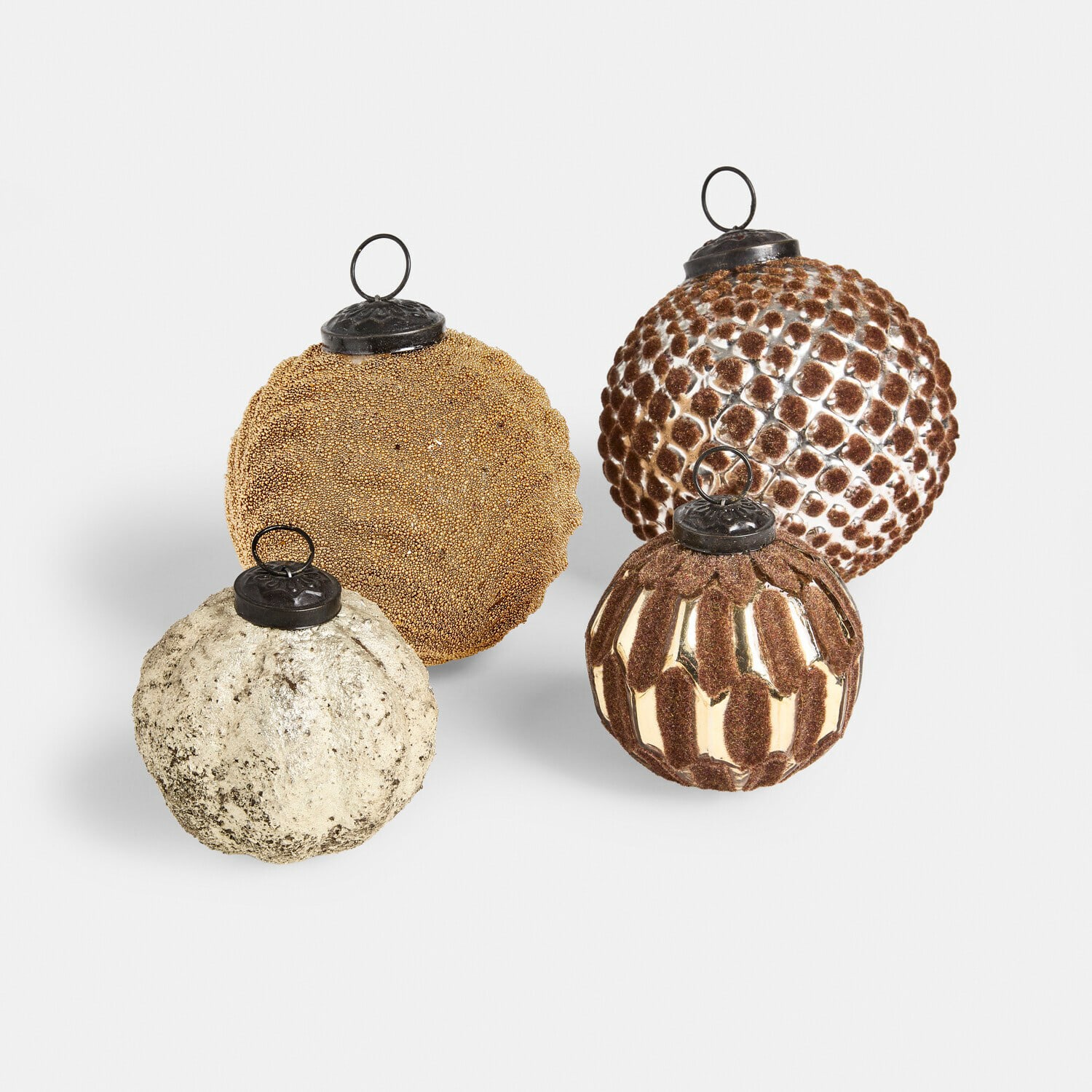 Kerstbal set van 4 Tamarun