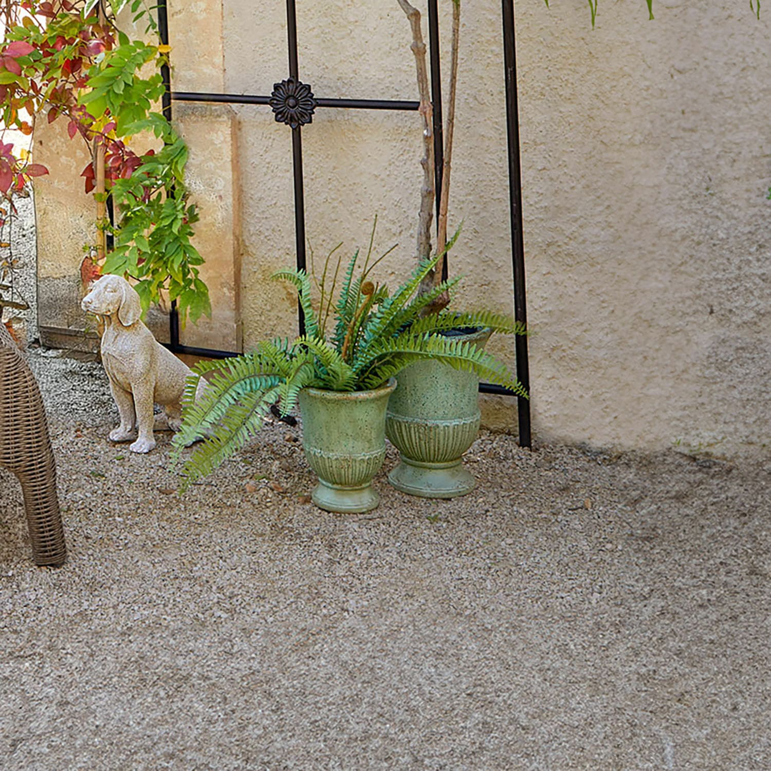 Lot de 2 amphores Jolivaux