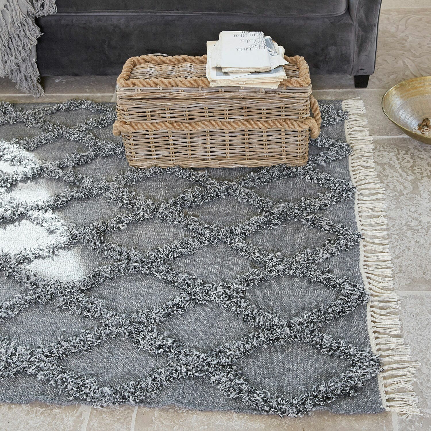Vloerkleed voor binnen en buiten Mintras