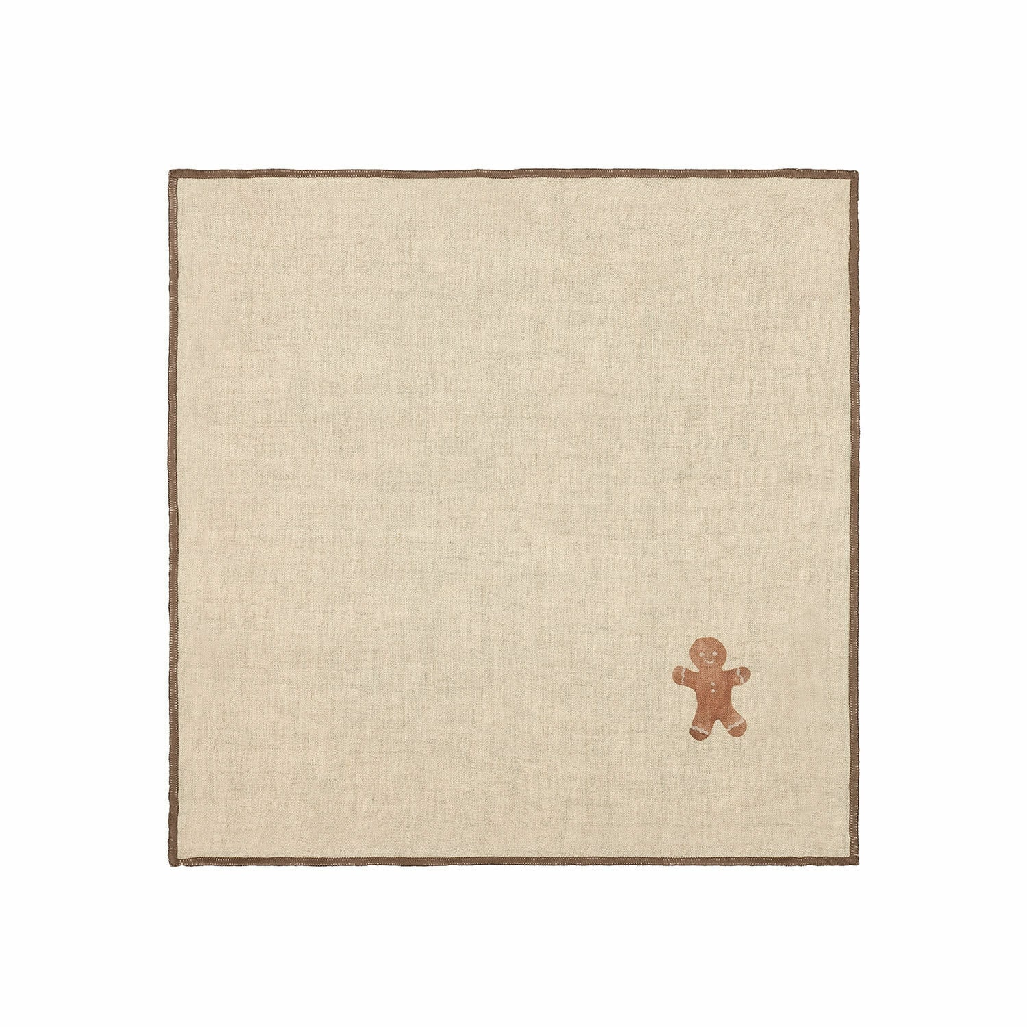 Lot de 6 serviettes Gingerbread