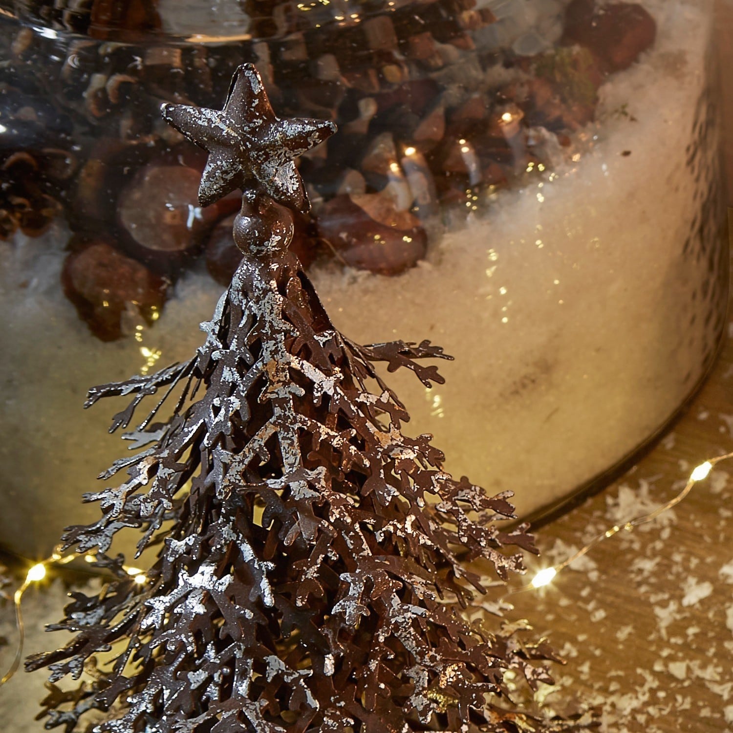 Lot de 3 sapins décoratifs Tennie