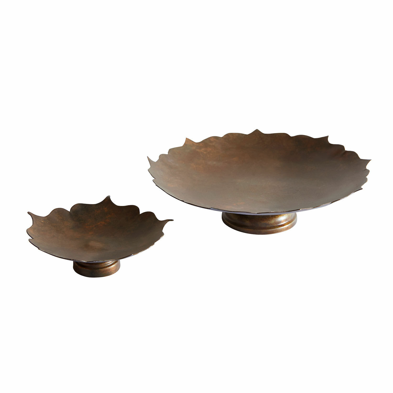 Decoratieve schaal set van 2 Viverto