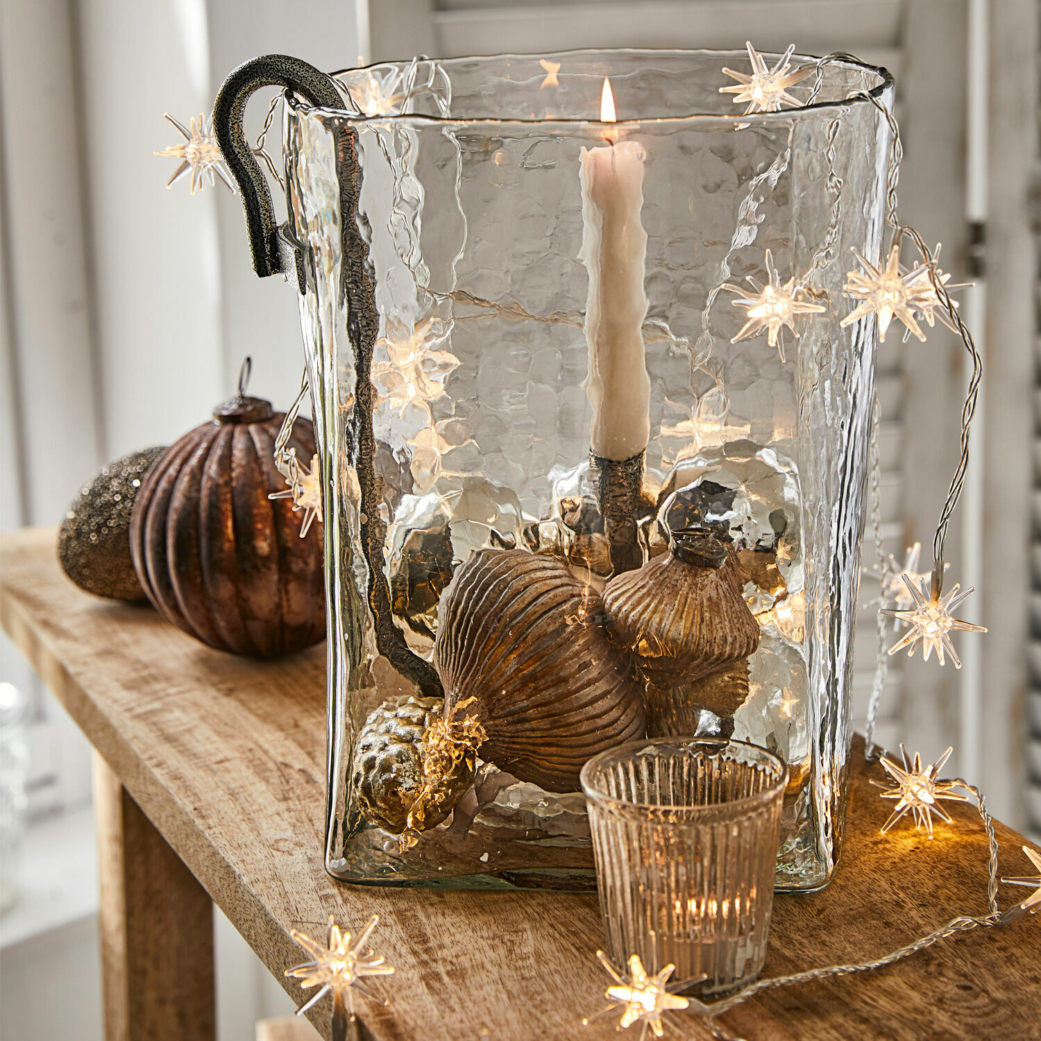 Lot de 4 décorations de Noël Janine