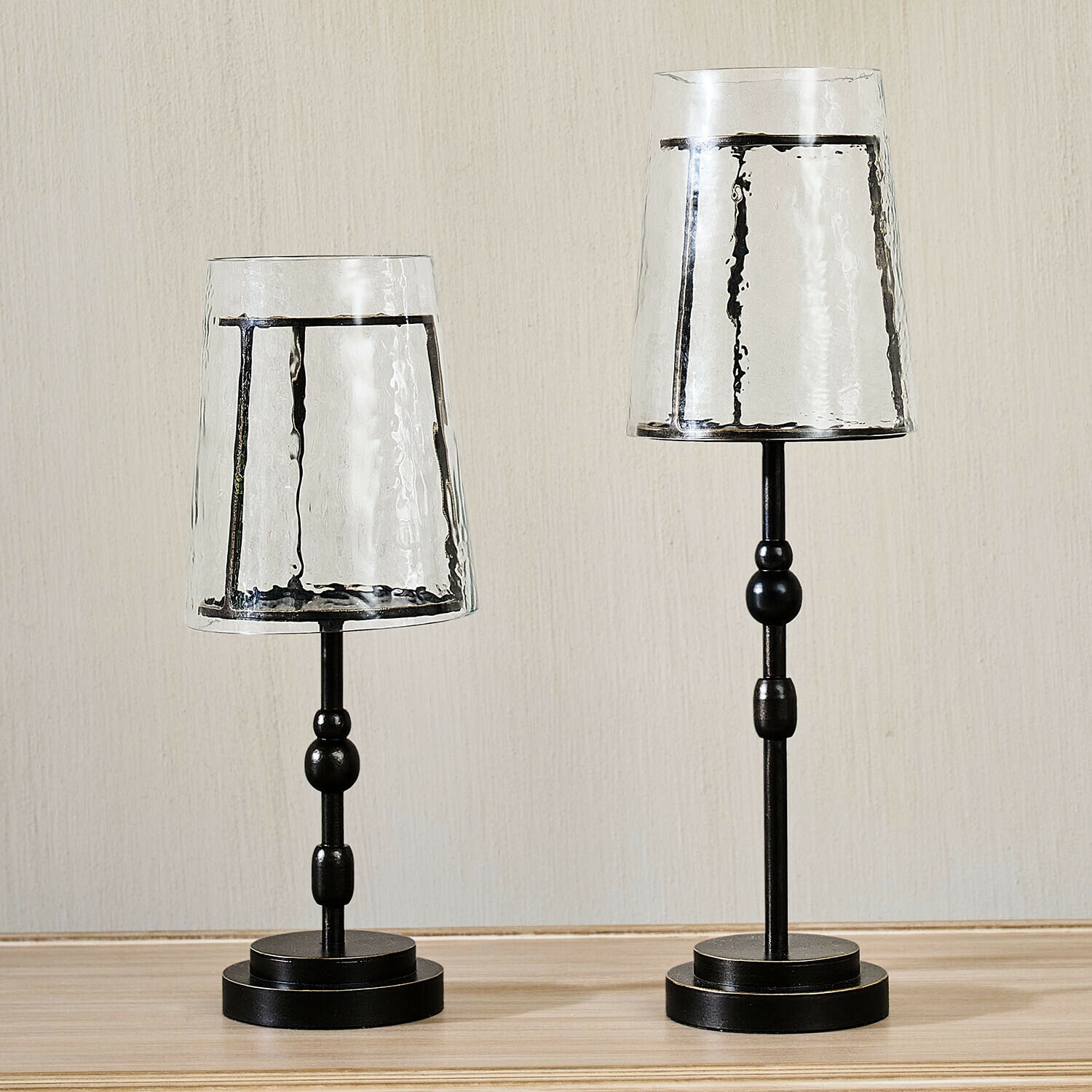 Lot de 2 bougeoirs Hartcliff