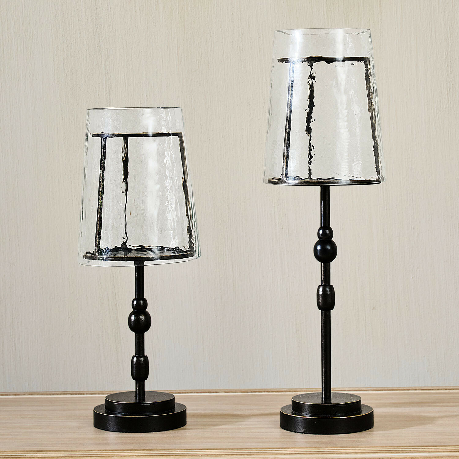Lot de 2 bougeoirs Hartcliff