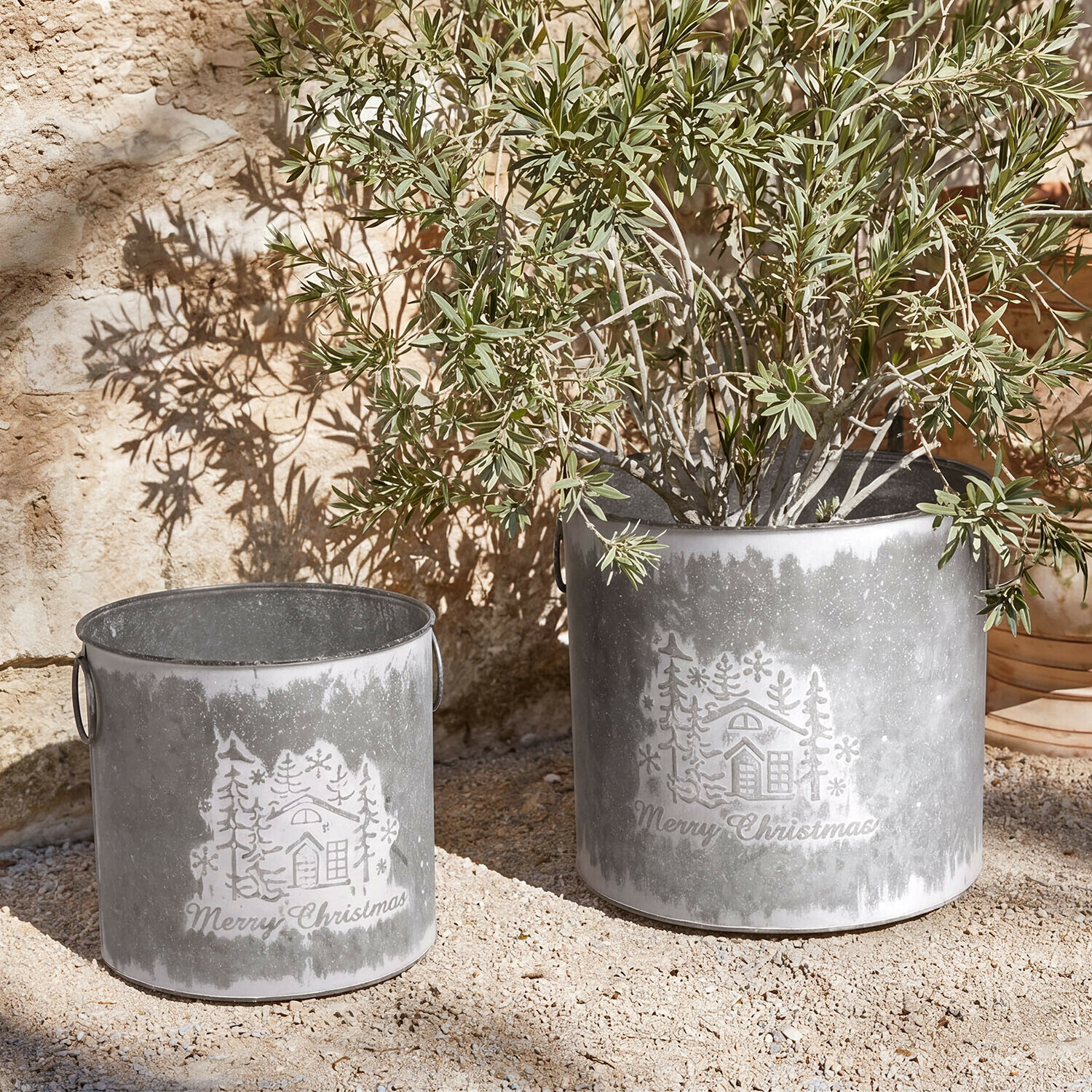 Lot de 2 cache-pots Belvierre Lot de 2 cache-pots Belvierre