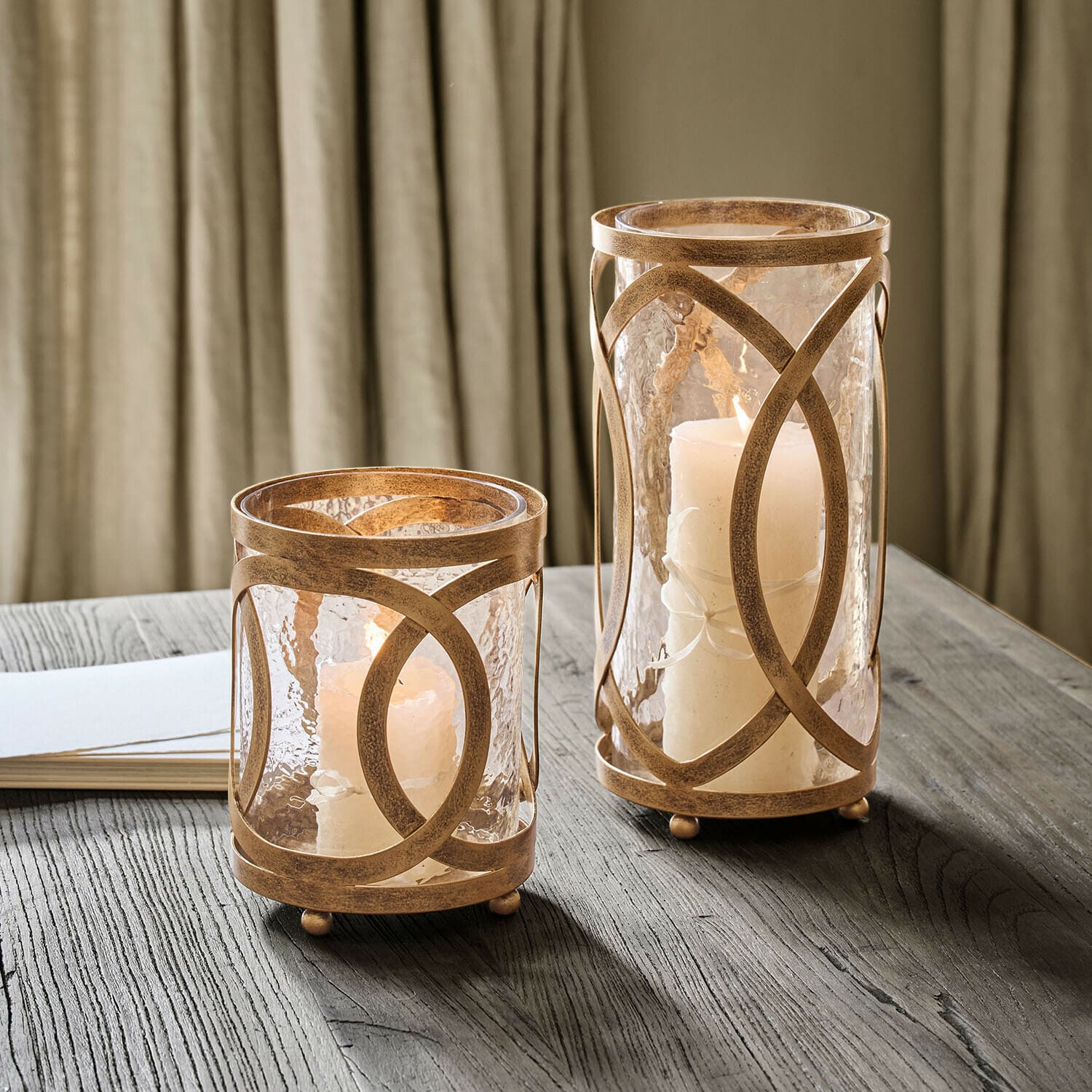 Lot de 2 photophores Verconi Lot de 2 photophores Verconi