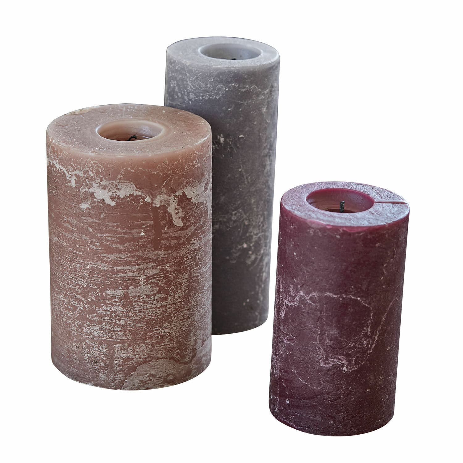 Kaars set van 3 Pretin